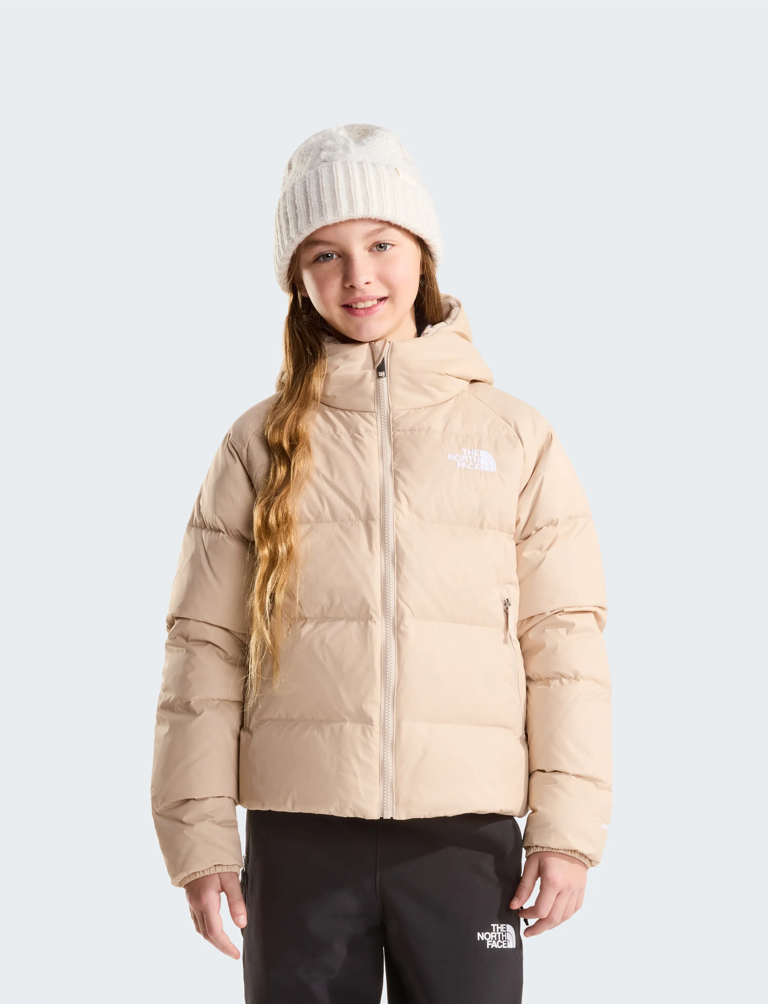 The North Face - G HYDRENALITE DOWN HOODED JACKET - paksud joped - timeless taupe - 0
