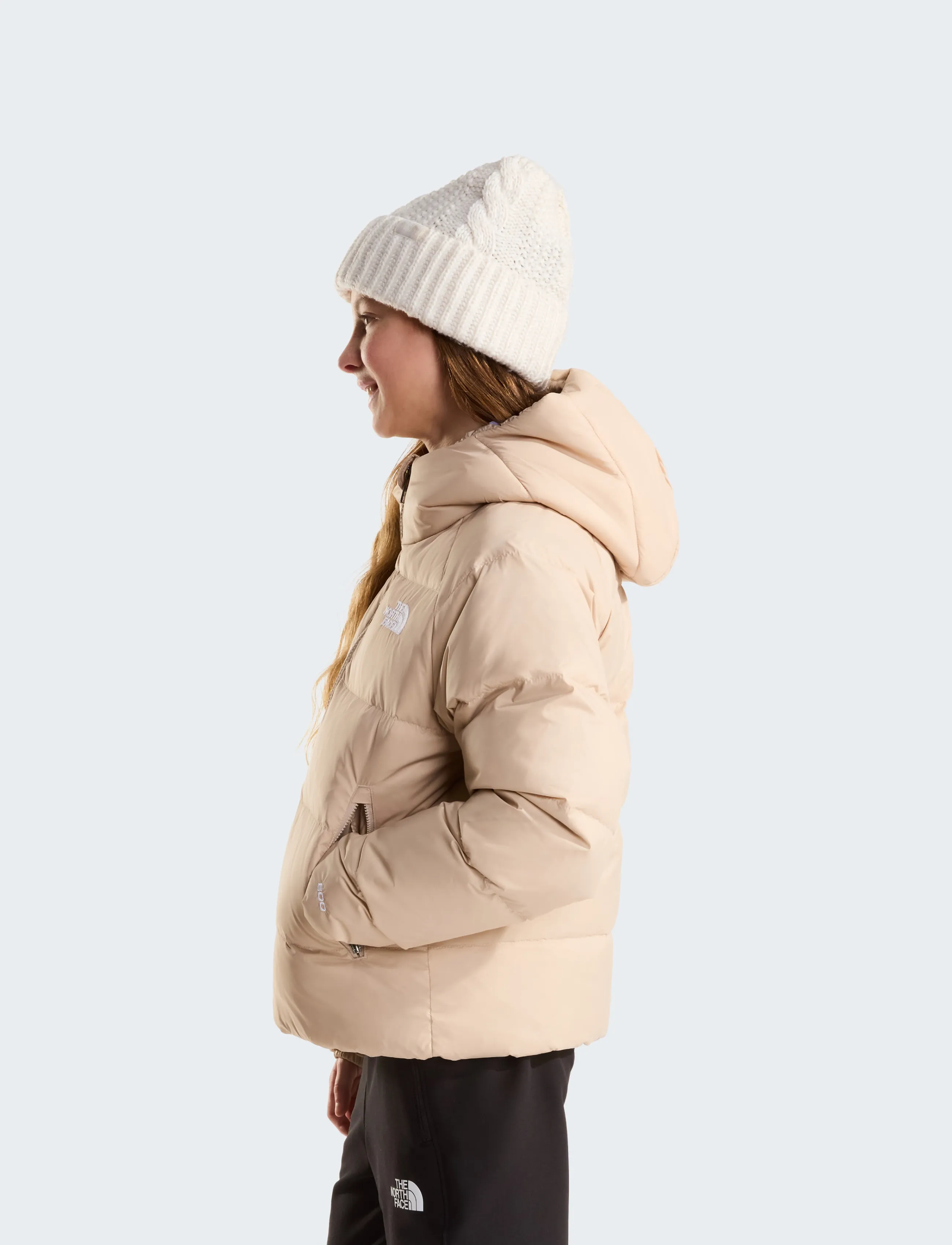 The North Face - G HYDRENALITE DOWN HOODED JACKET - paksud joped - timeless taupe - 4