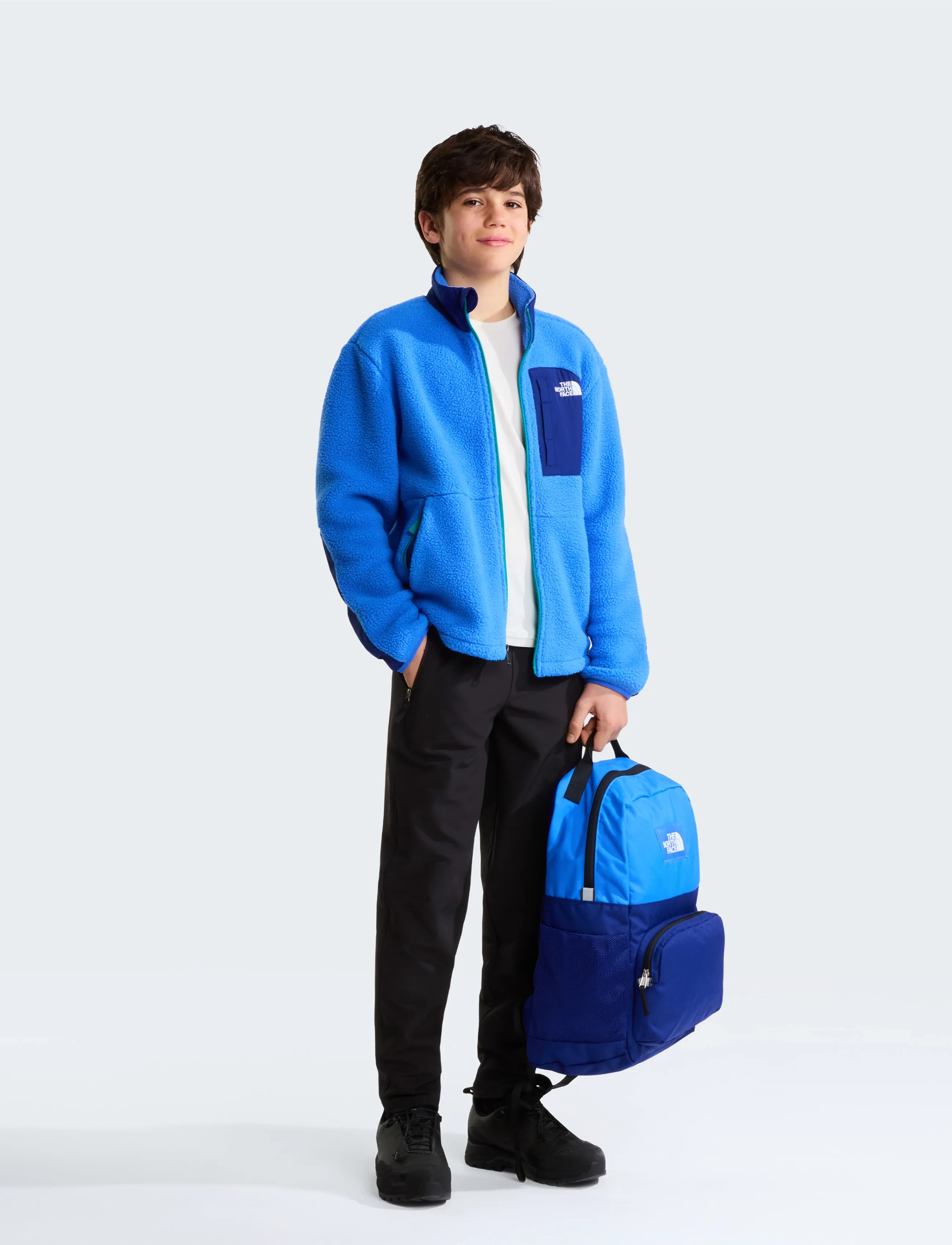 The North Face - B YUMIORI OFF PEAK F/Z JACKET - fleecejakker - active blue/bold blue - 3