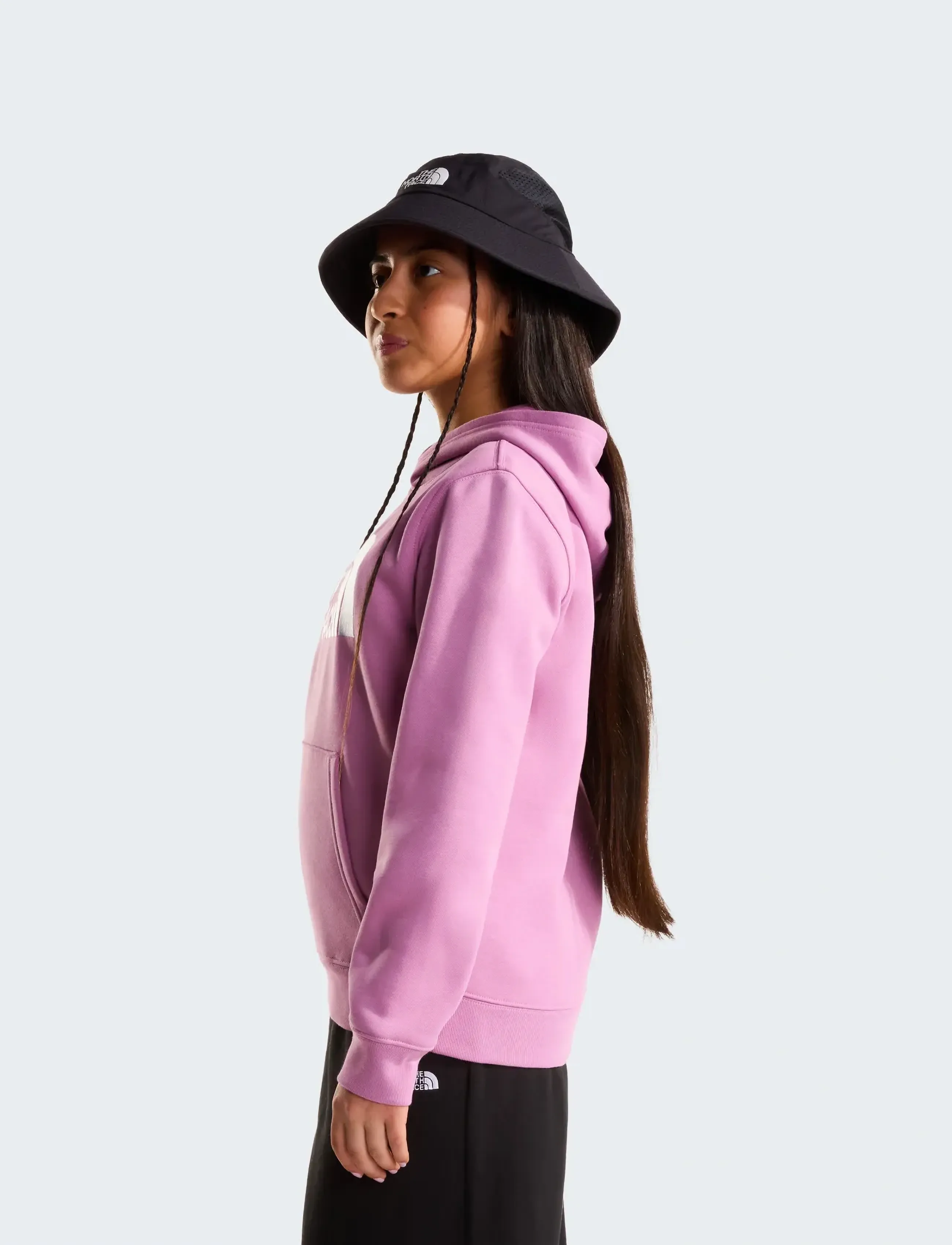 The North Face - TEEN TNF ESSENTIAL DREW PEAK HOODIE - hættetrøjer - hushed lavender - 4