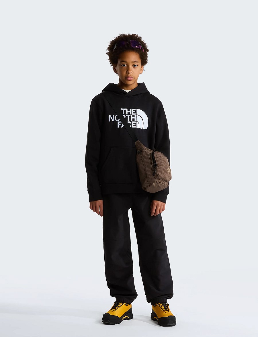 The North Face - TEEN TNF ESSENTIAL DREW PEAK HOODIE - kapuutsiga dressipluusid - tnf black - 3
