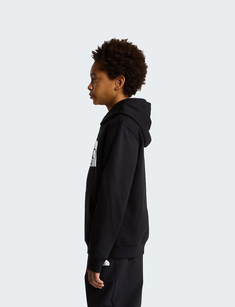 The North Face - TEEN TNF ESSENTIAL DREW PEAK HOODIE - kapuutsiga dressipluusid - tnf black - 4