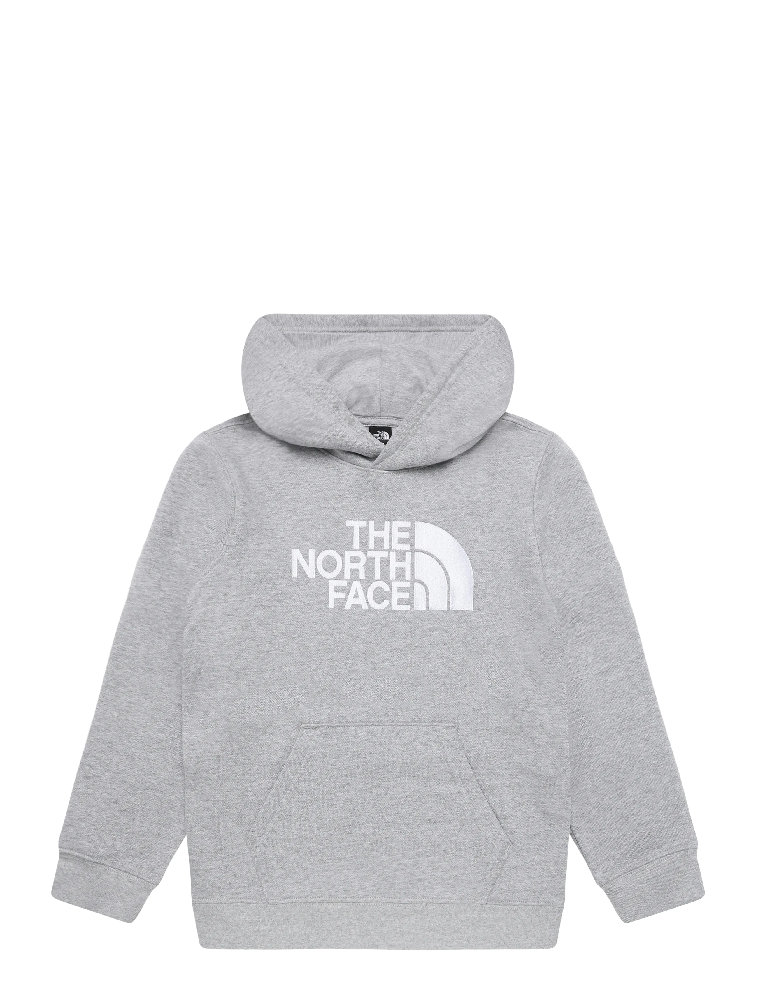 The North Face TEEN TNF ESSENTIAL DREW PEAK HOODIE - Clothing - TNF PALE GREY HEATHER / grey