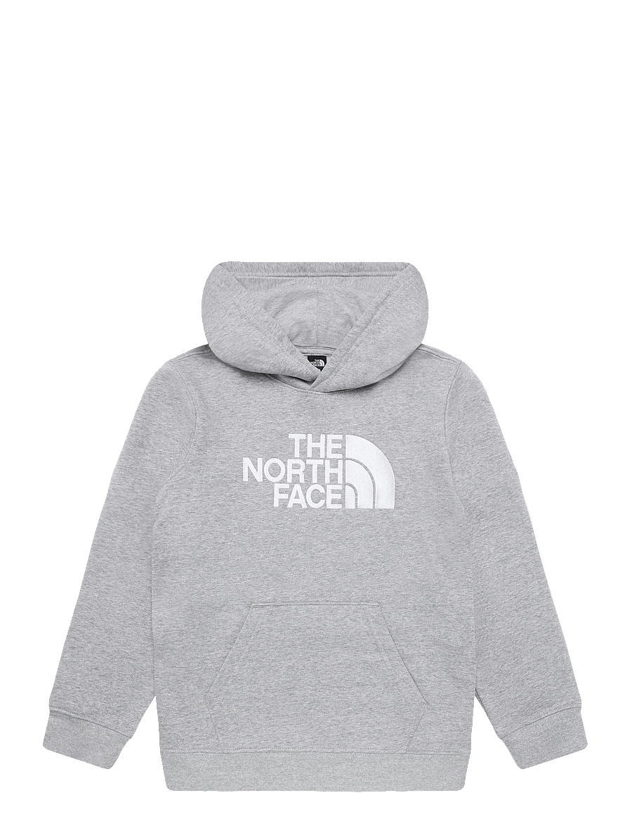 The North Face - TEEN TNF ESSENTIAL DREW PEAK HOODIE - hoodies - tnf pale grey heather - 1