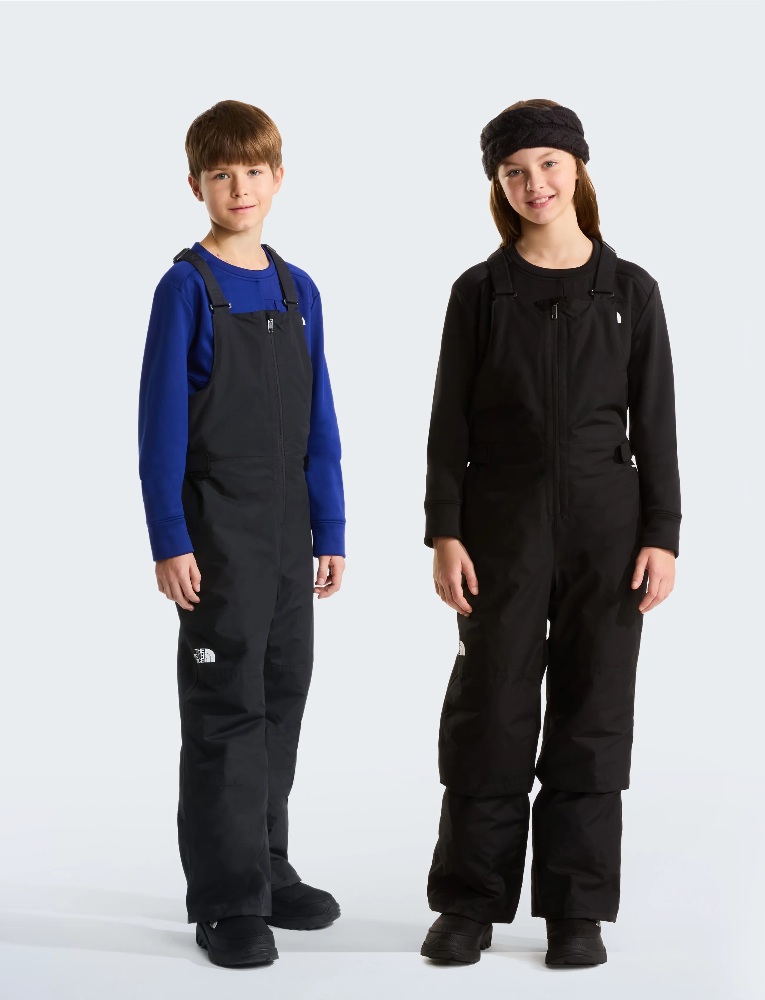 The North Face - TEEN FREEDOM INSULATED BIB - dungarees - tnf black - 0