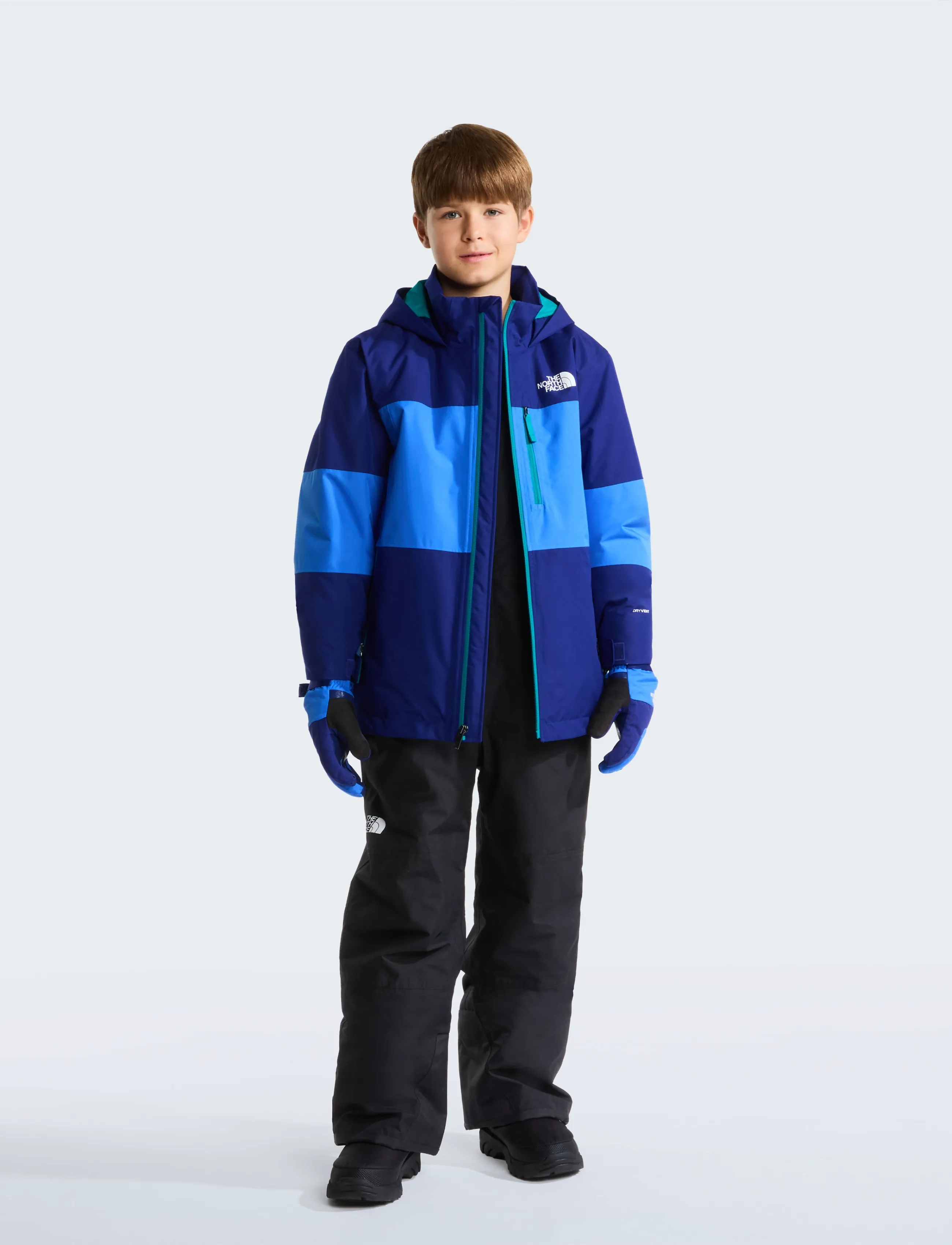 The North Face - TEEN FREEDOM INSULATED BIB - dungarees - tnf black - 3