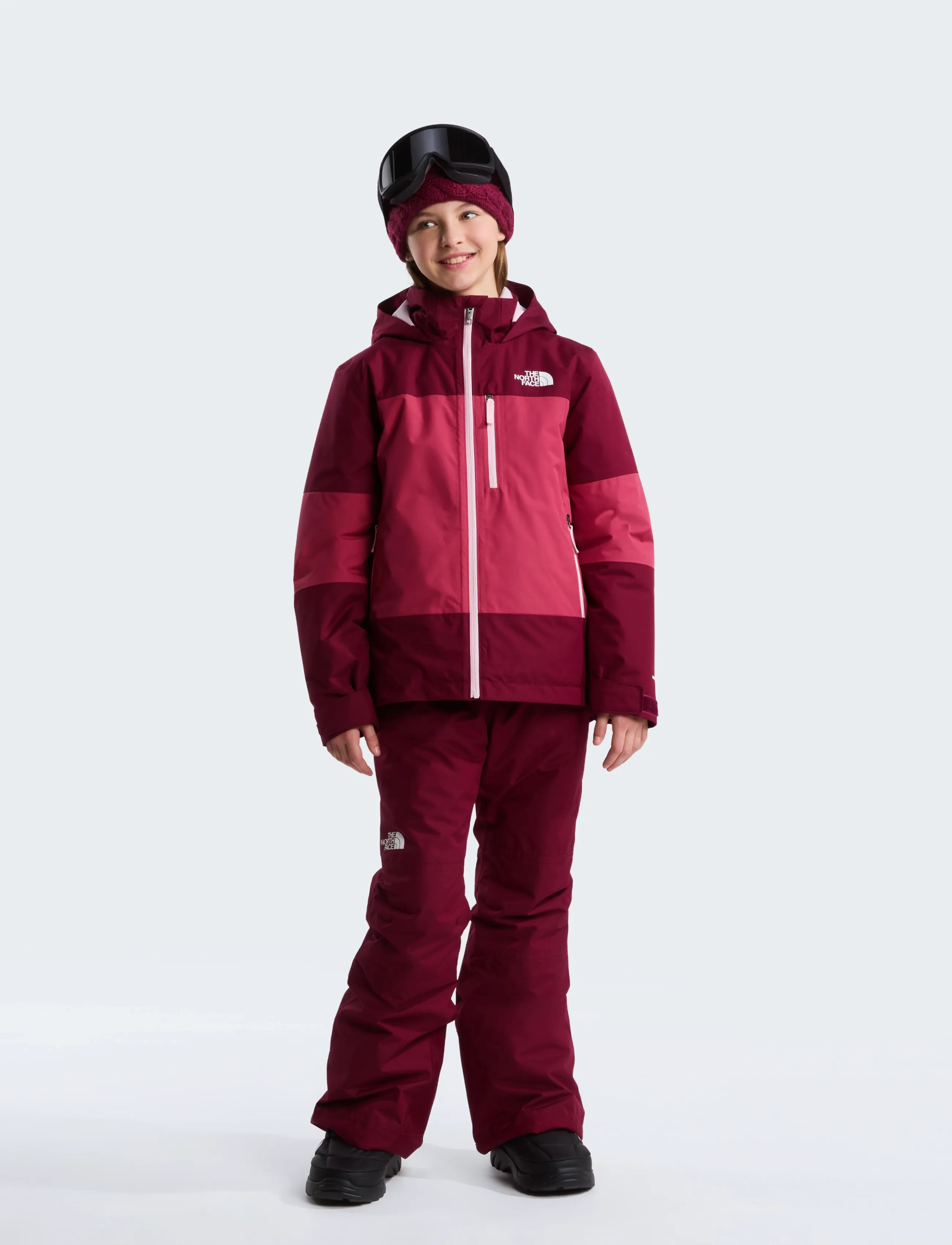 The North Face - G FREEDOM INSULATED PANT - trousers - burgundy crush - 3