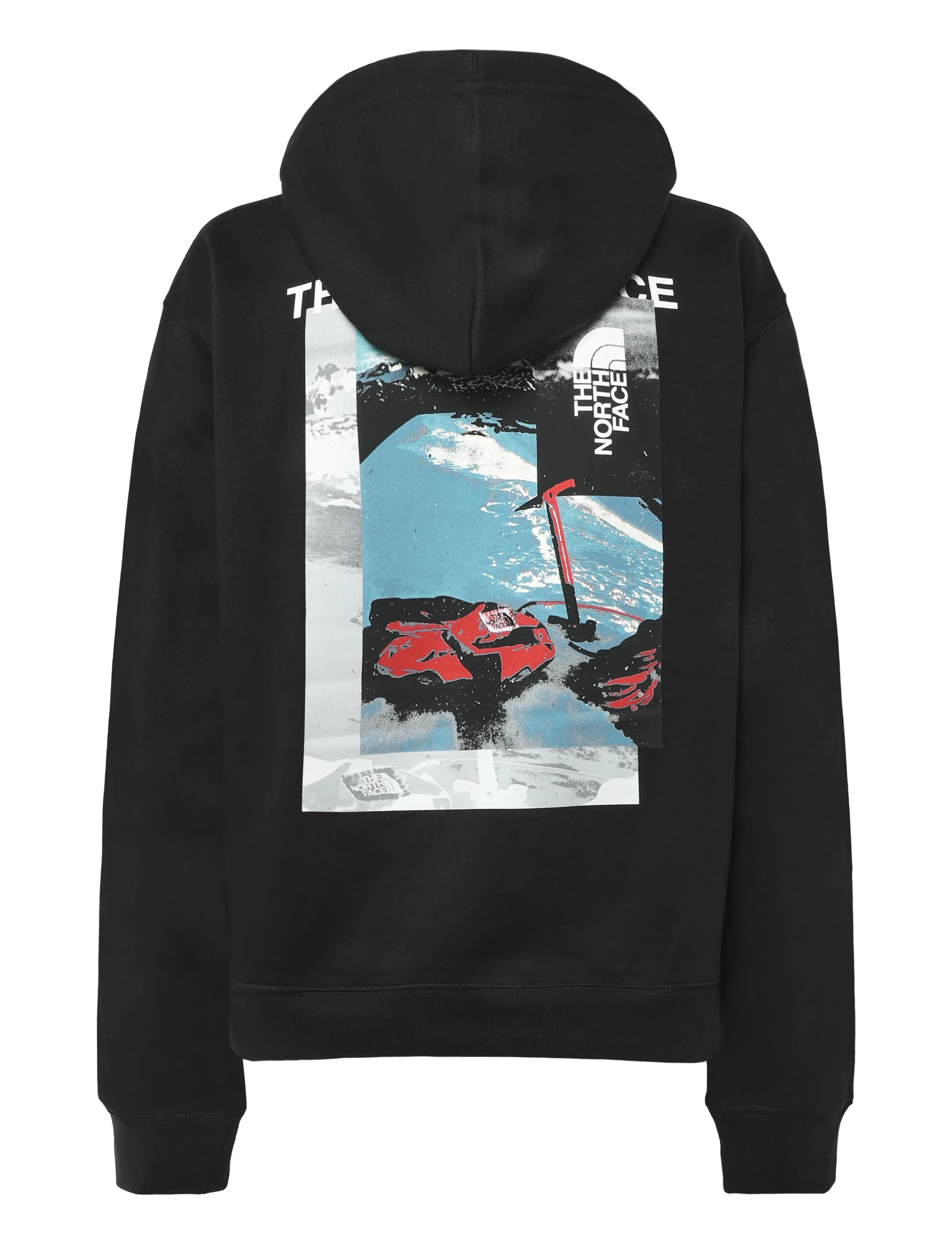 The North Face - M APEX '75 COLLAGE RELAXED HOODIE - sweatshirts - tnf black - 2