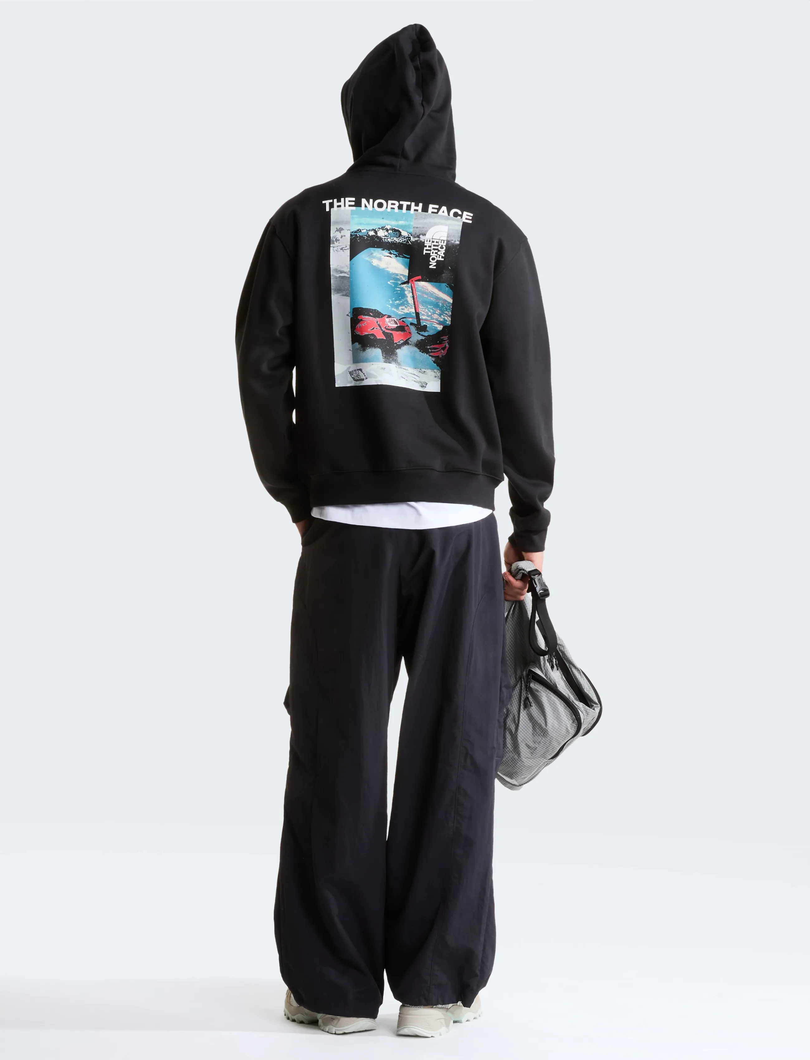 The North Face - M APEX '75 COLLAGE RELAXED HOODIE - sweatshirts - tnf black - 4