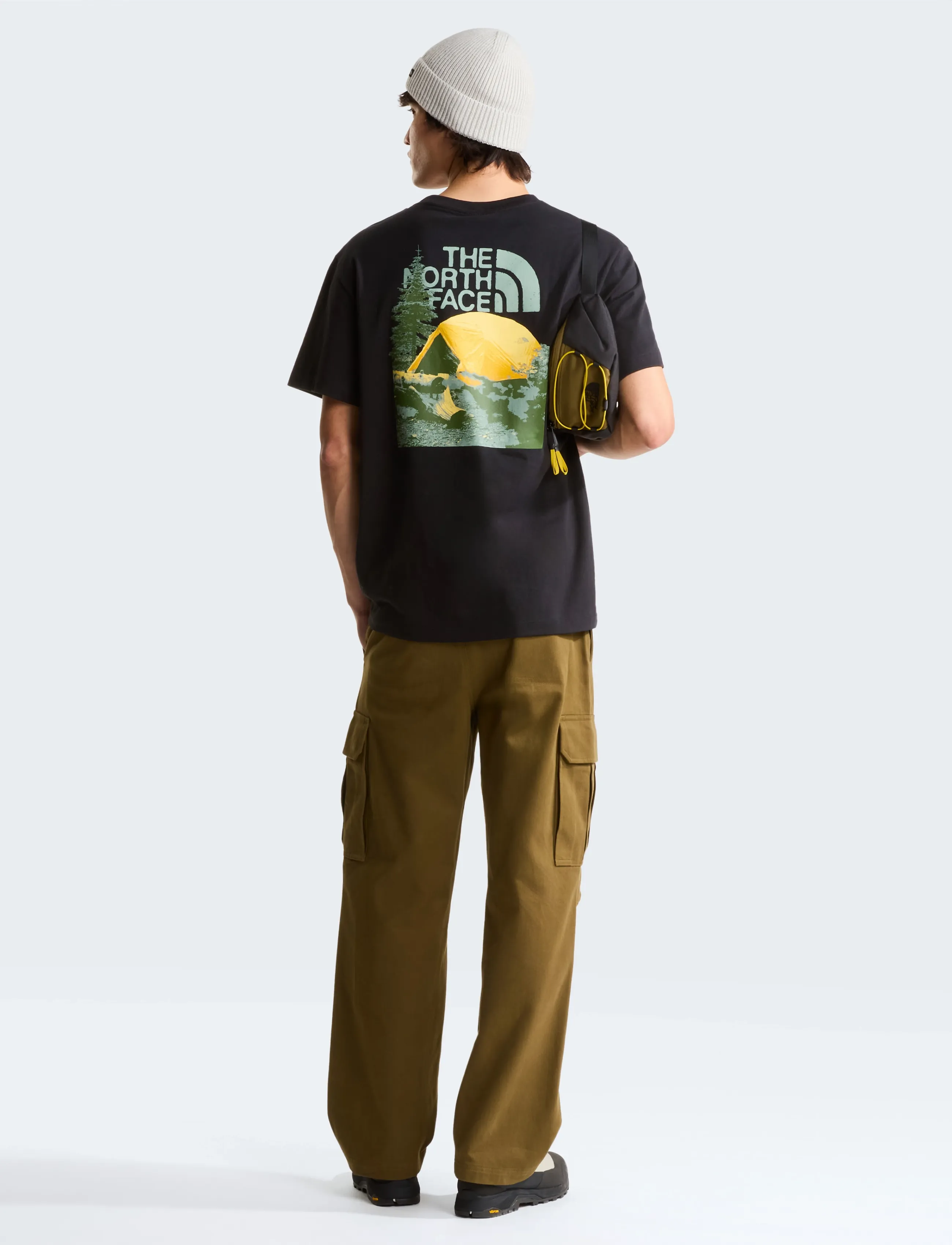 The North Face - M PITCH A TENT RELAXED SS TEE - tnf black - 4