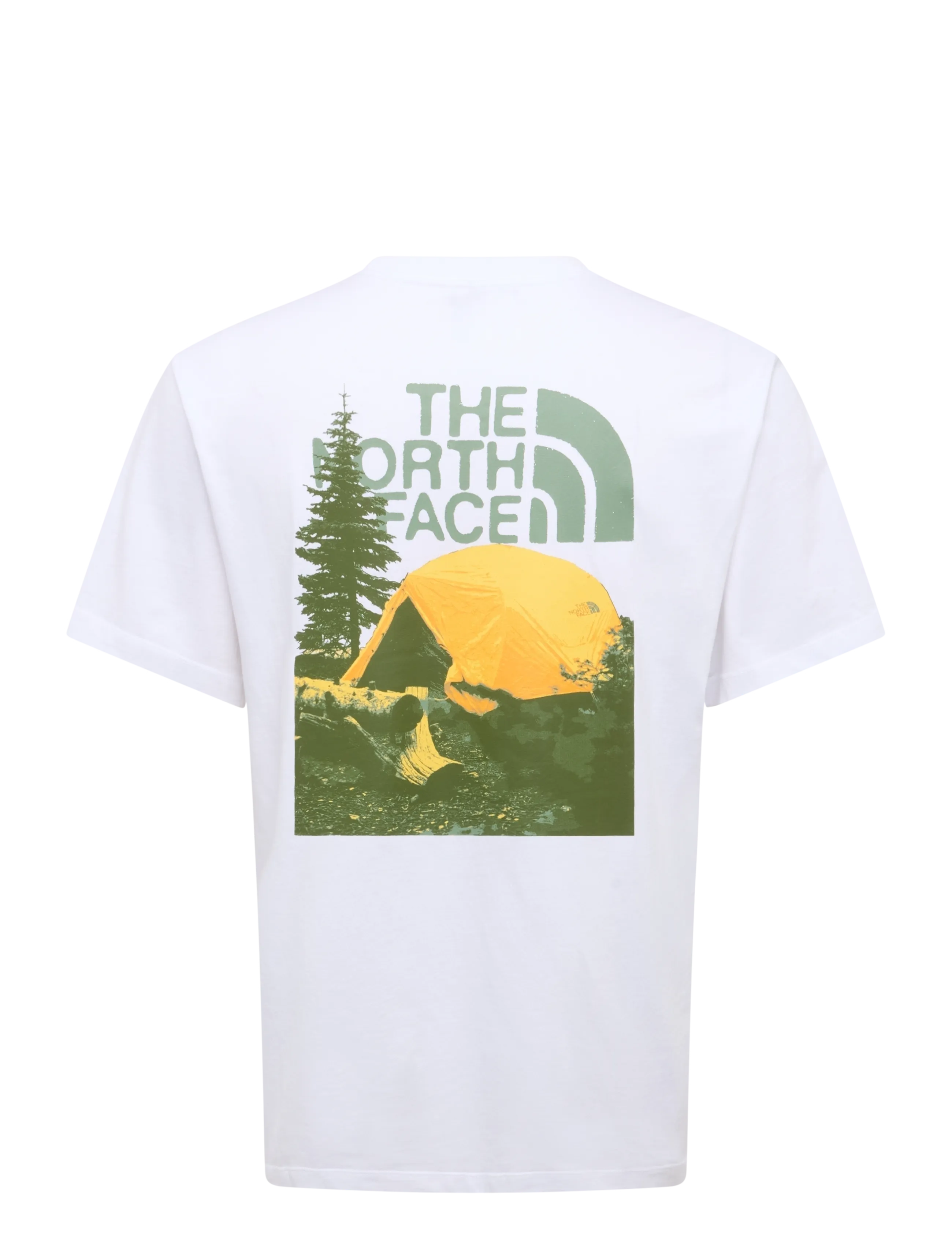 The North Face - M PITCH A TENT RELAXED SS TEE - tops & t-shirts - tnf white - 2