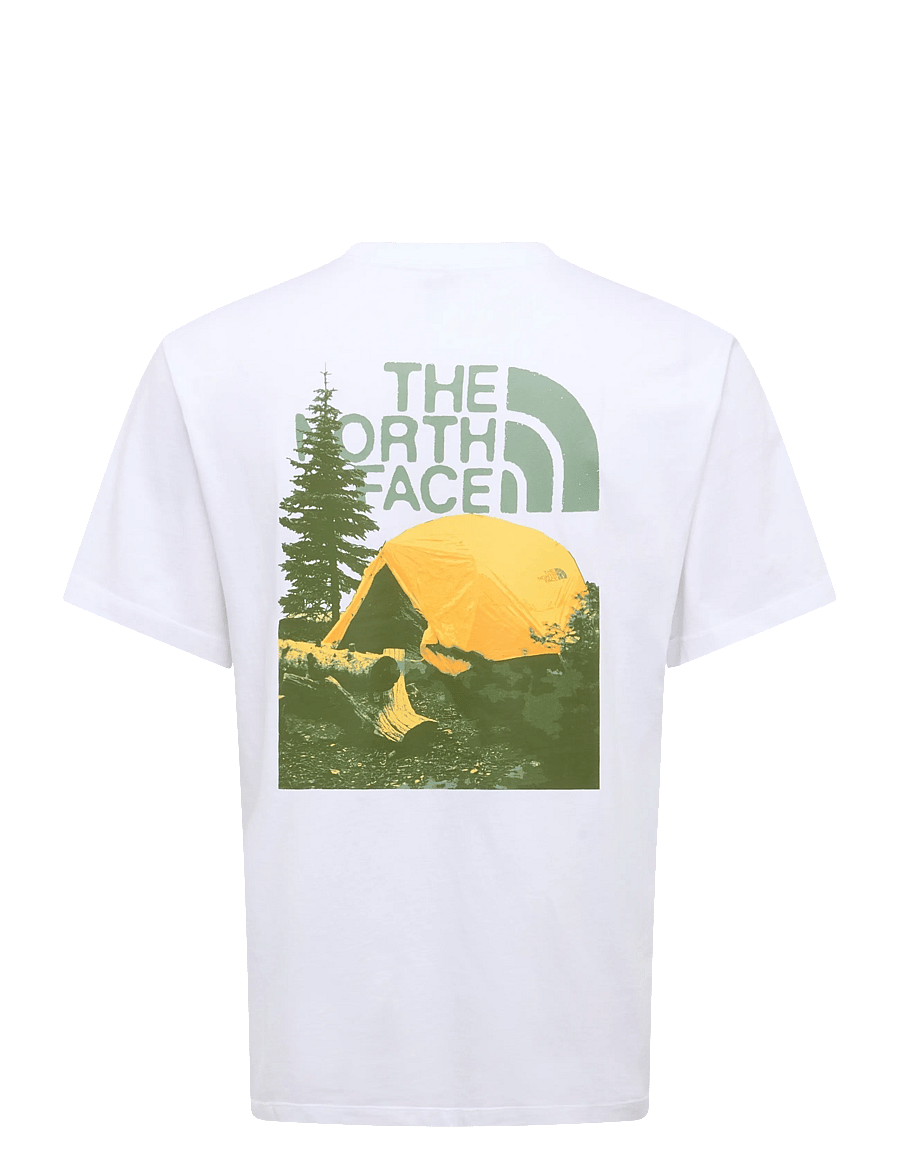 The North Face - M PITCH A TENT RELAXED SS TEE - tops & t-shirts - tnf white - 2