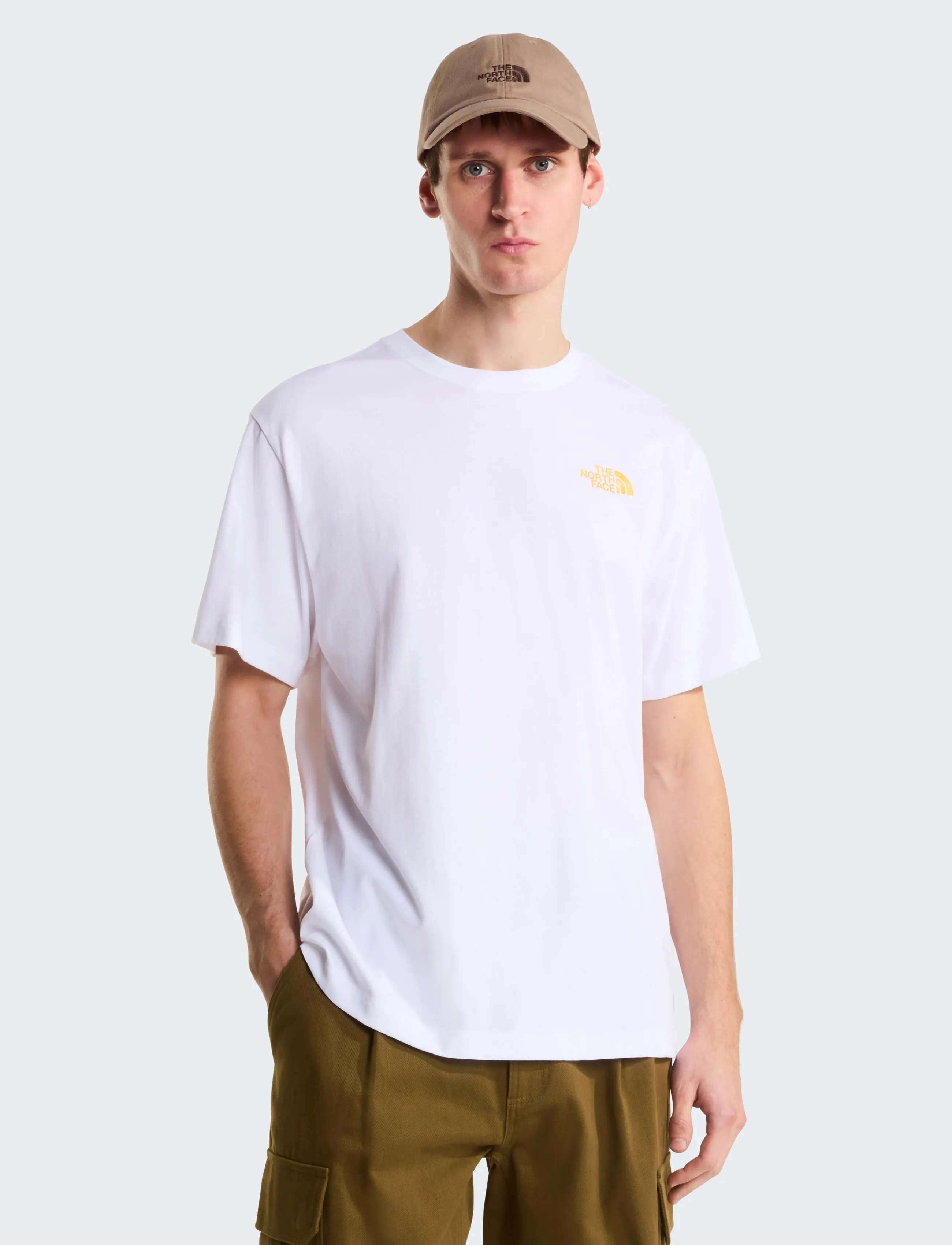 The North Face - M PITCH A TENT RELAXED SS TEE - tops & t-shirts - tnf white - 3