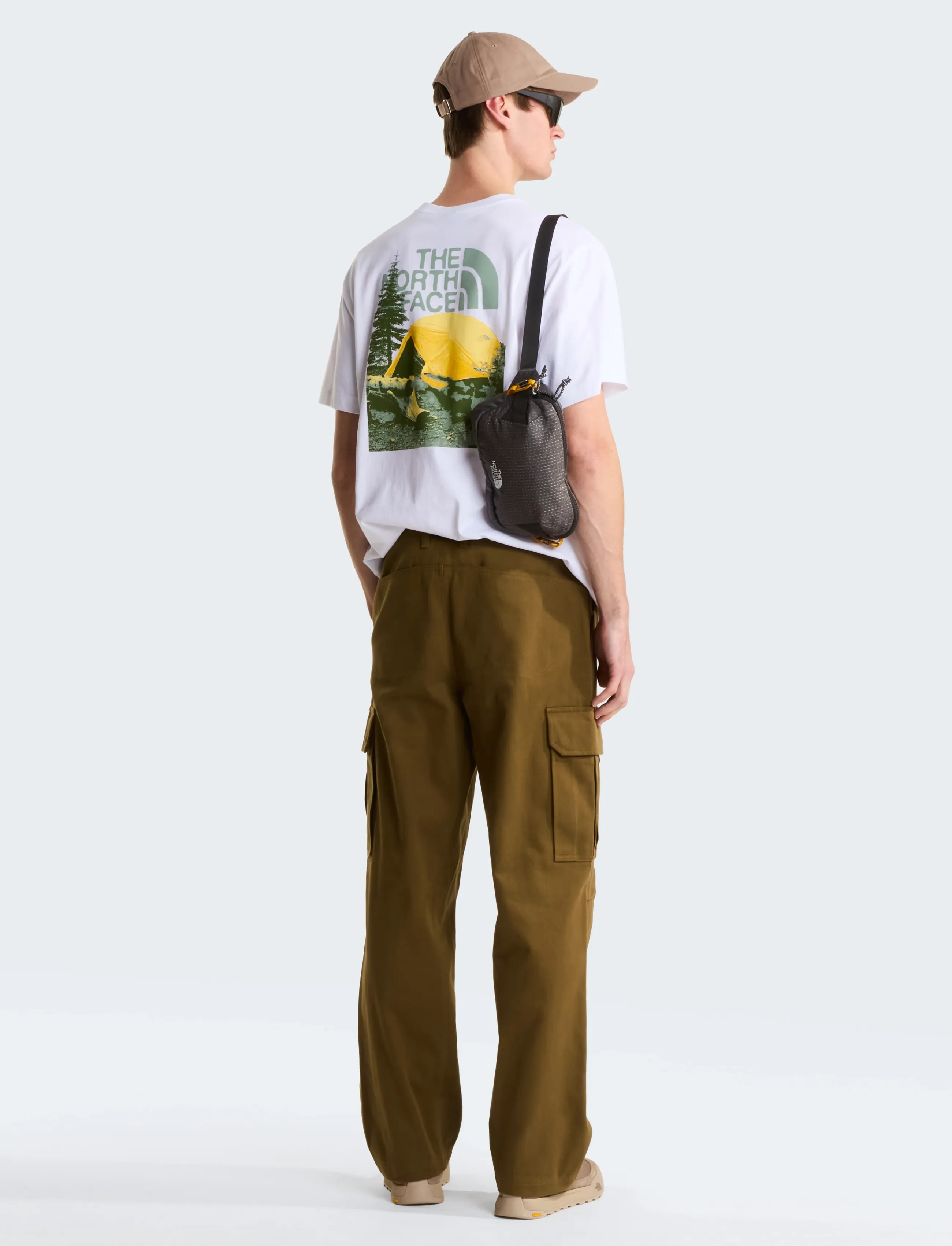 The North Face - M PITCH A TENT RELAXED SS TEE - tops & t-shirts - tnf white - 4