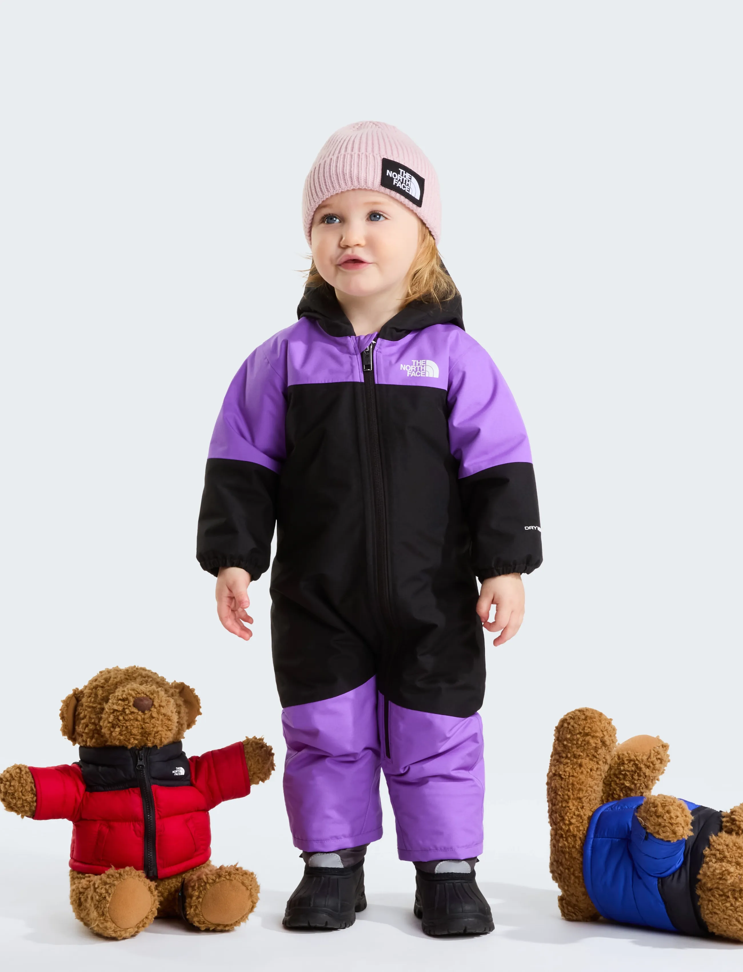 The North Face - BABY FREEDOM INSULATED SNOWSUIT - elevation purple - 3