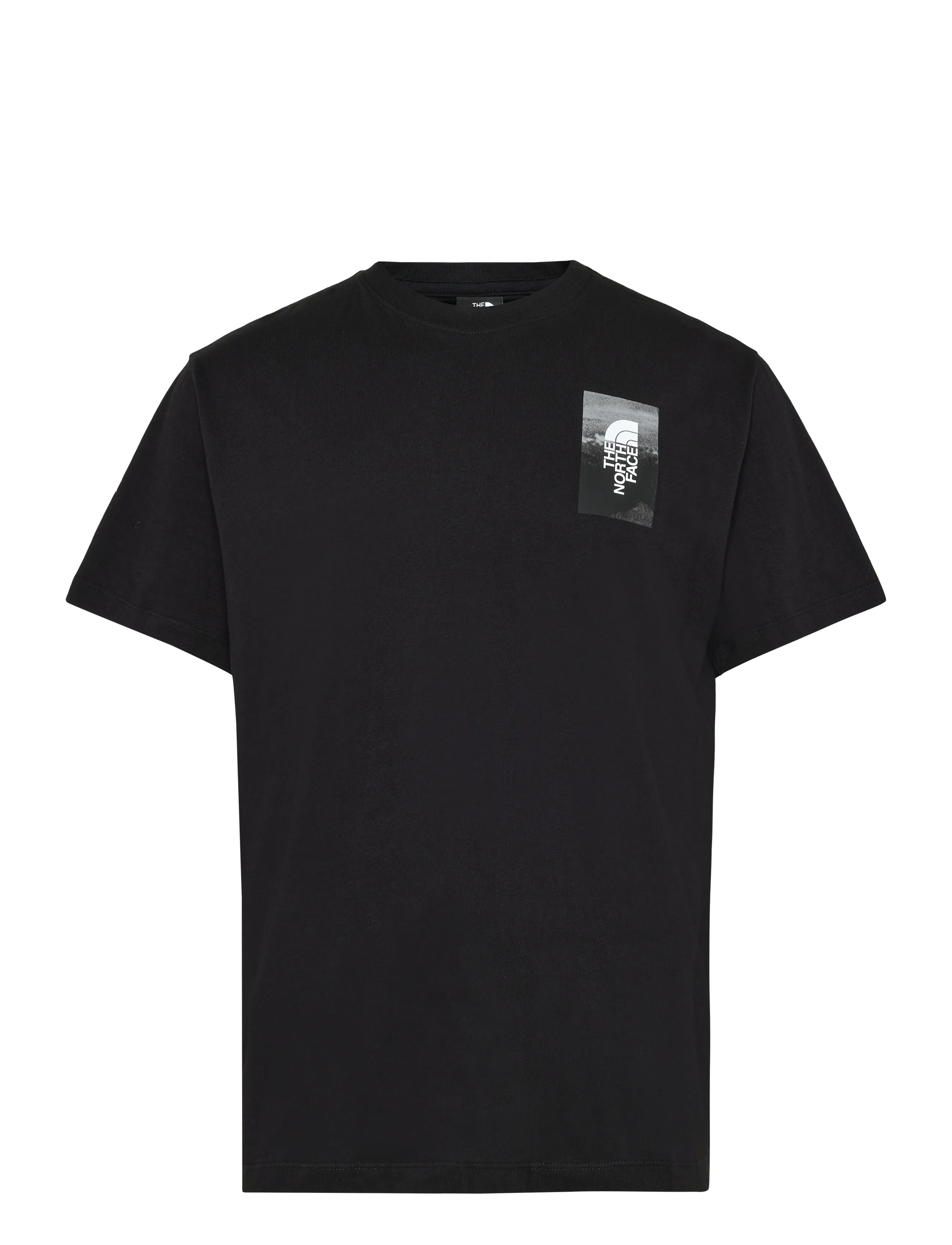 The North Face - M APEX '75 COLLAGE RELAXED SS TEE - t-shirts - tnf black - 1
