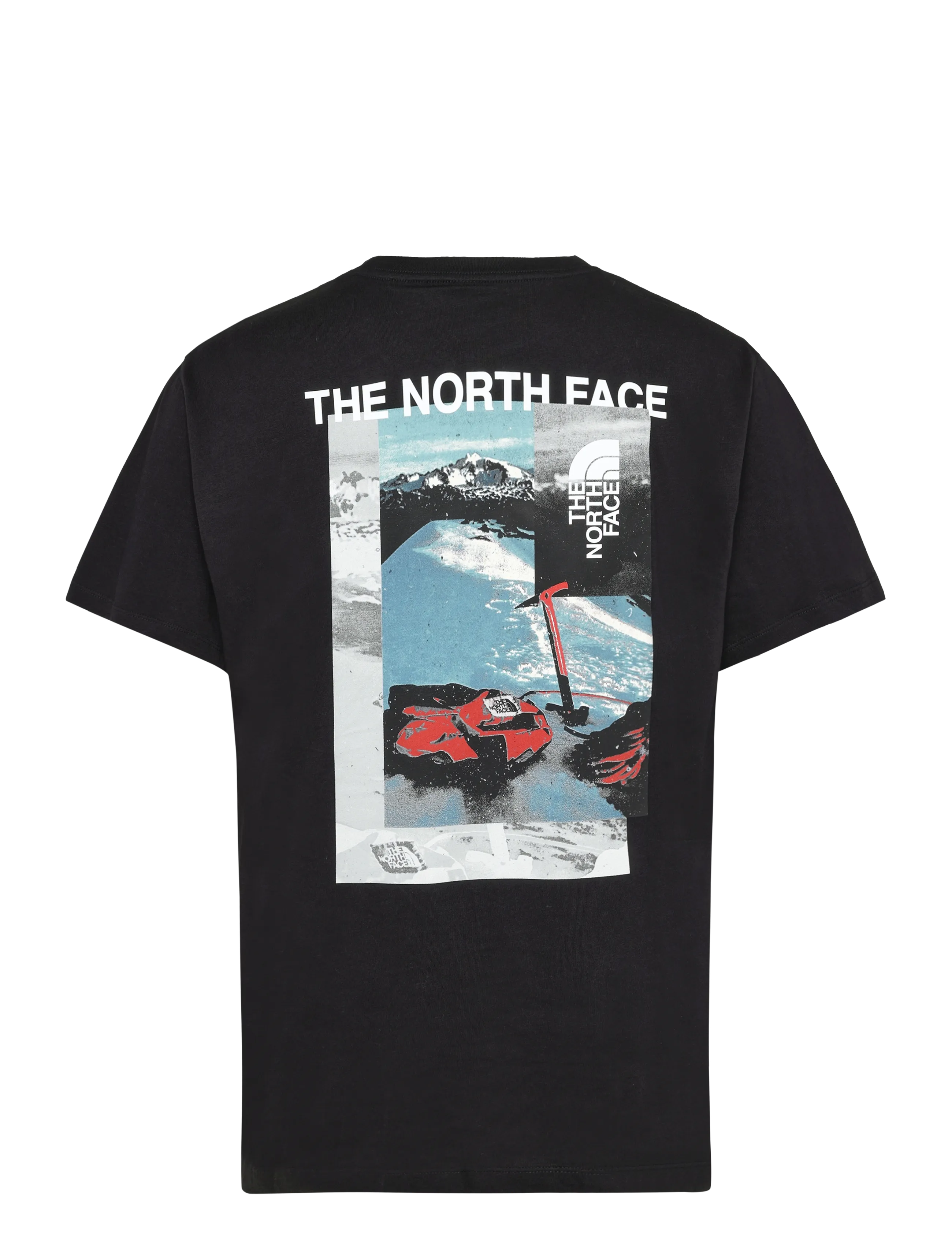 The North Face - M APEX '75 COLLAGE RELAXED SS TEE - t-shirts - tnf black - 2