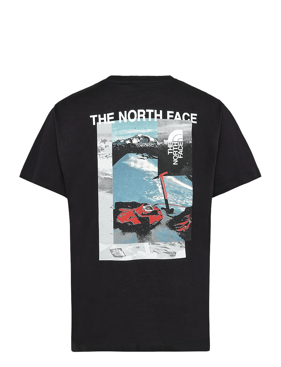 The North Face - M APEX '75 COLLAGE RELAXED SS TEE - t-shirts - tnf black - 2