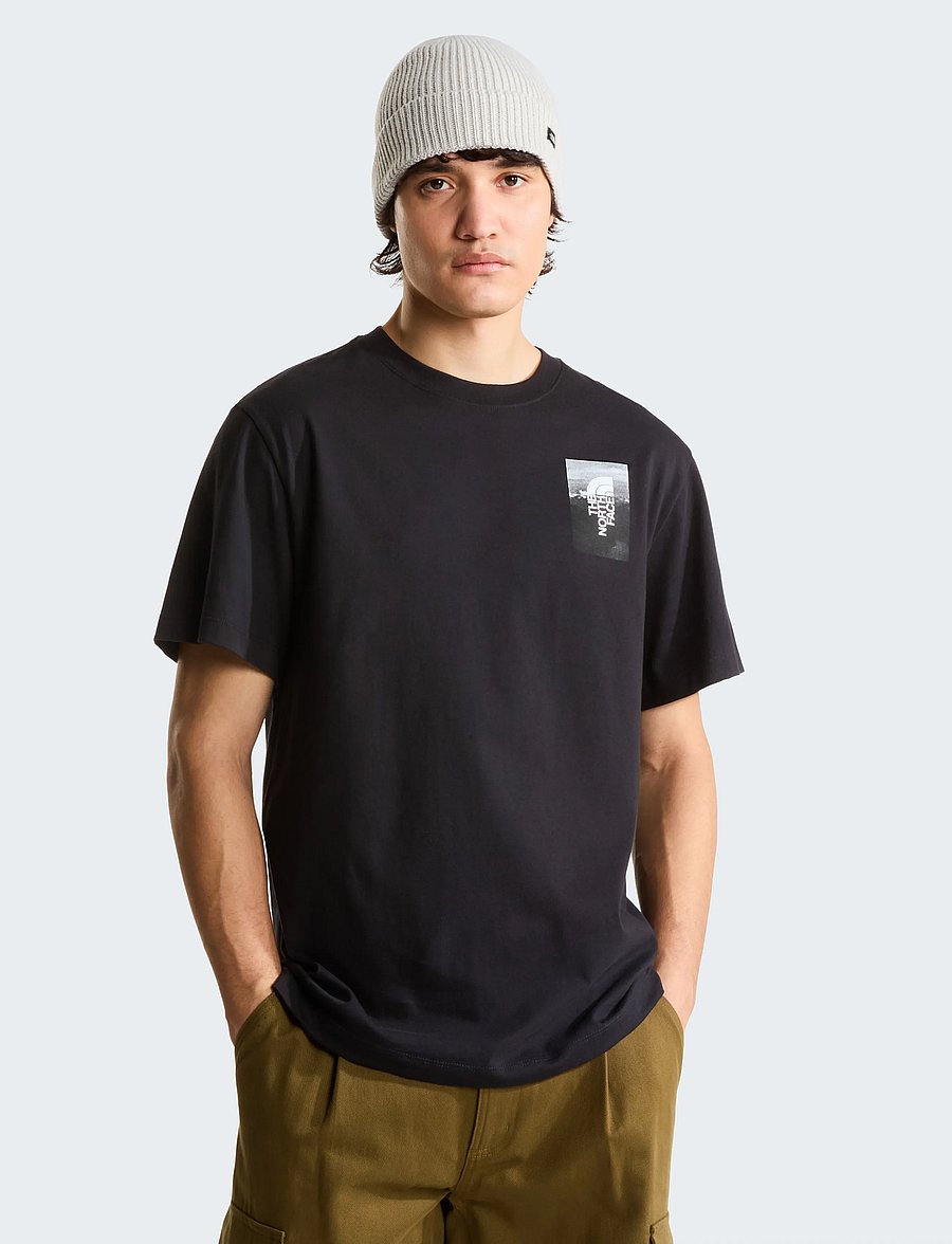 The North Face - M APEX '75 COLLAGE RELAXED SS TEE - t-shirts - tnf black - 3