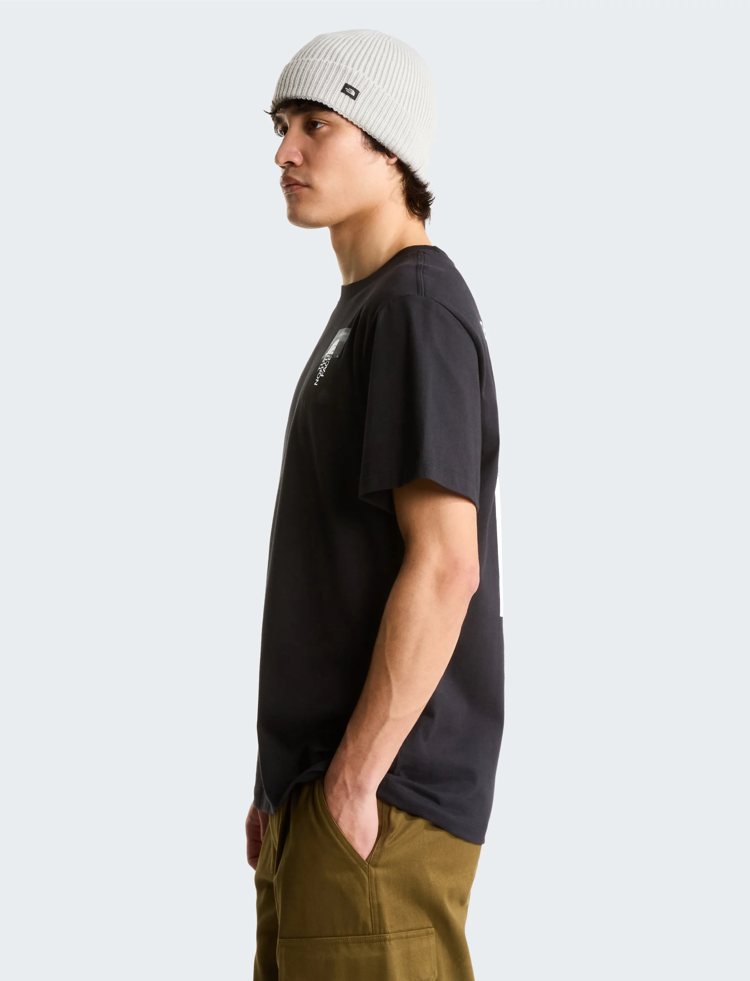 The North Face - M APEX '75 COLLAGE RELAXED SS TEE - t-shirts - tnf black - 5