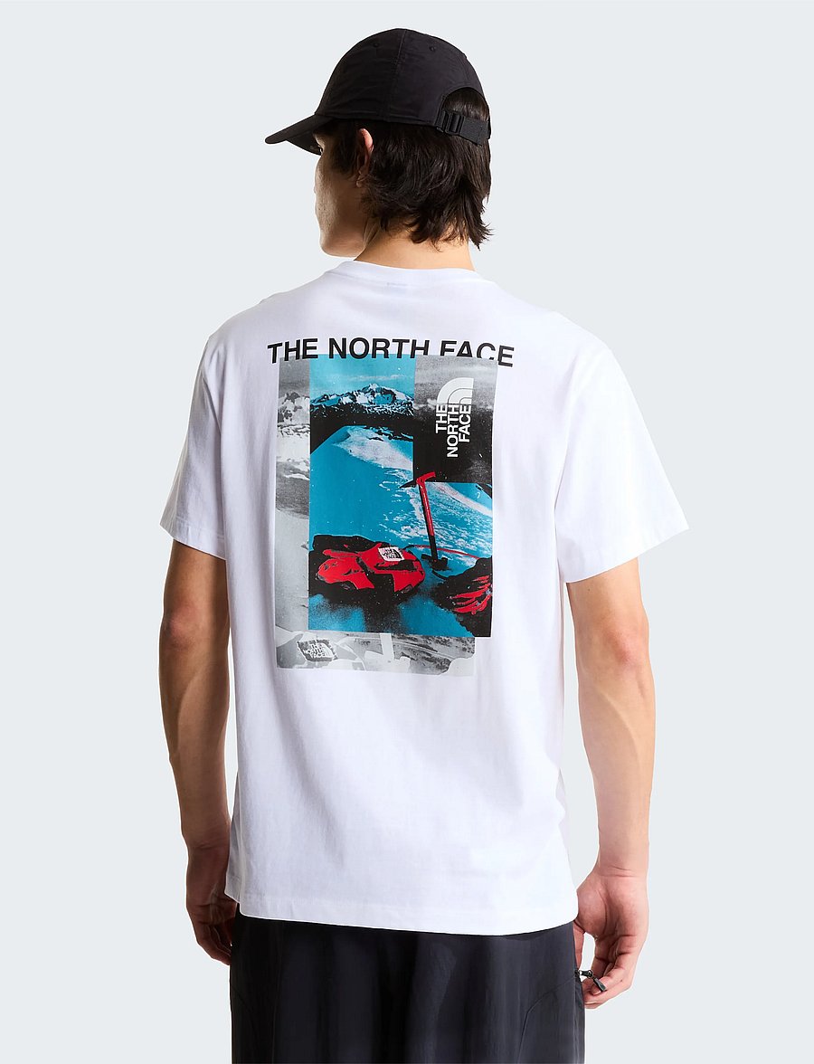 The North Face - M APEX '75 COLLAGE RELAXED SS TEE - tnf white - 0