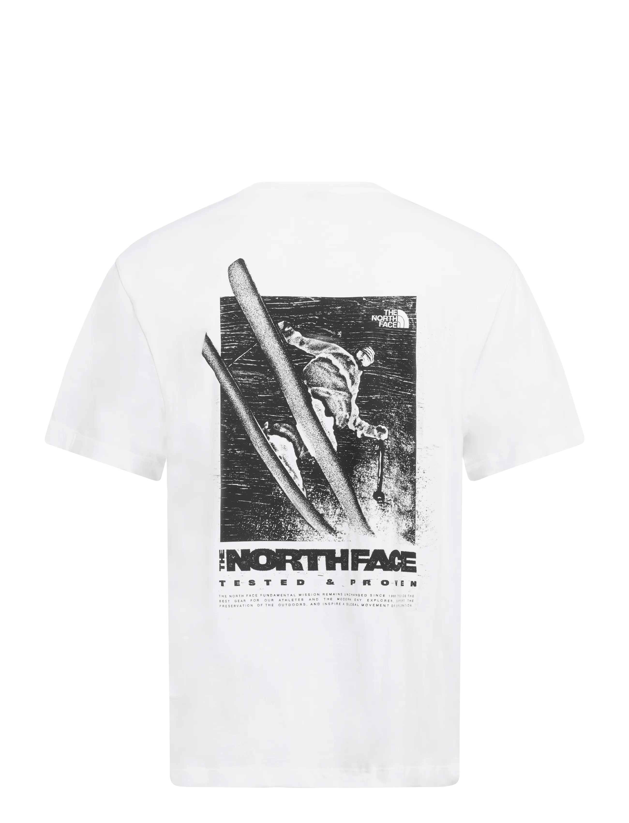 The North Face - U TESTED AND PROVEN RELAXED SS TEE - tnf white - 2