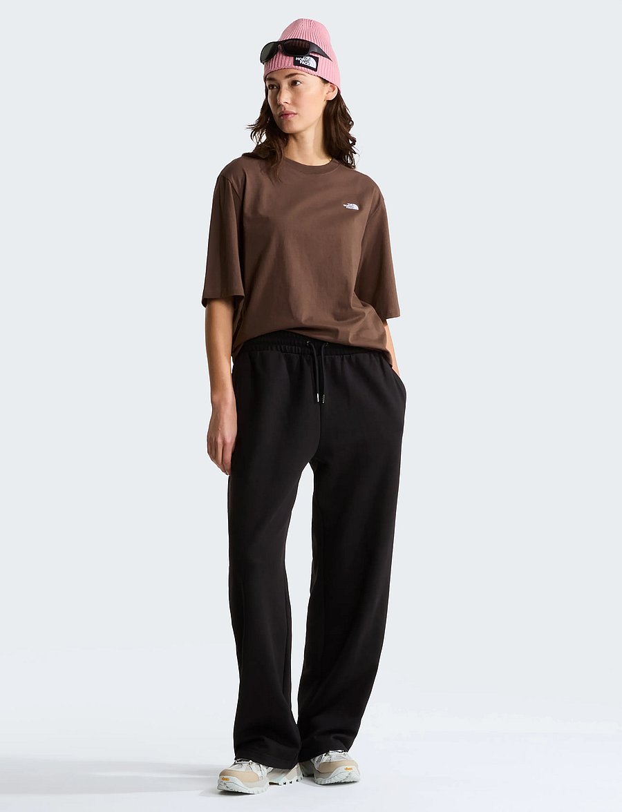 The North Face - W TNF ESSENTIAL SIMPLE DOME BOXY RLX SS - oberteile & t-shirts - smokey brown - 3