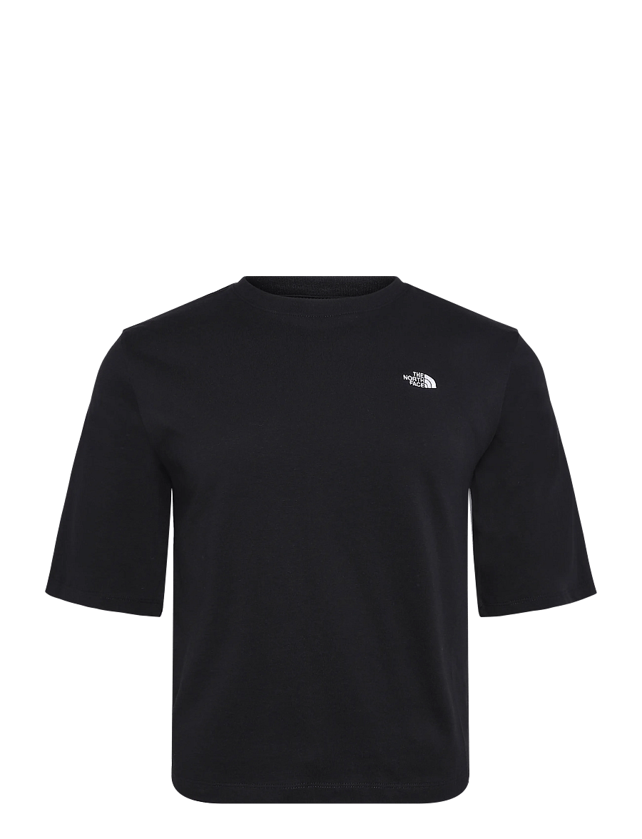 The North Face - W TNF ESSENTIAL SIMPLE DOME BOXY RLX SS - t-shirts - tnf black - 1