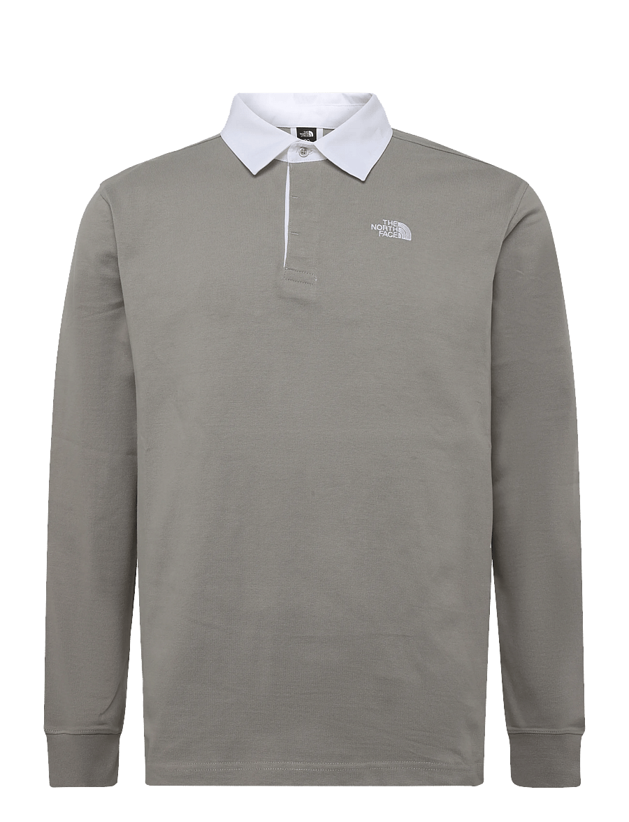 The North Face - M VISTA RUGBY LONG SLEEVE SHIRT - toppe & t-shirts - stone slab - 1