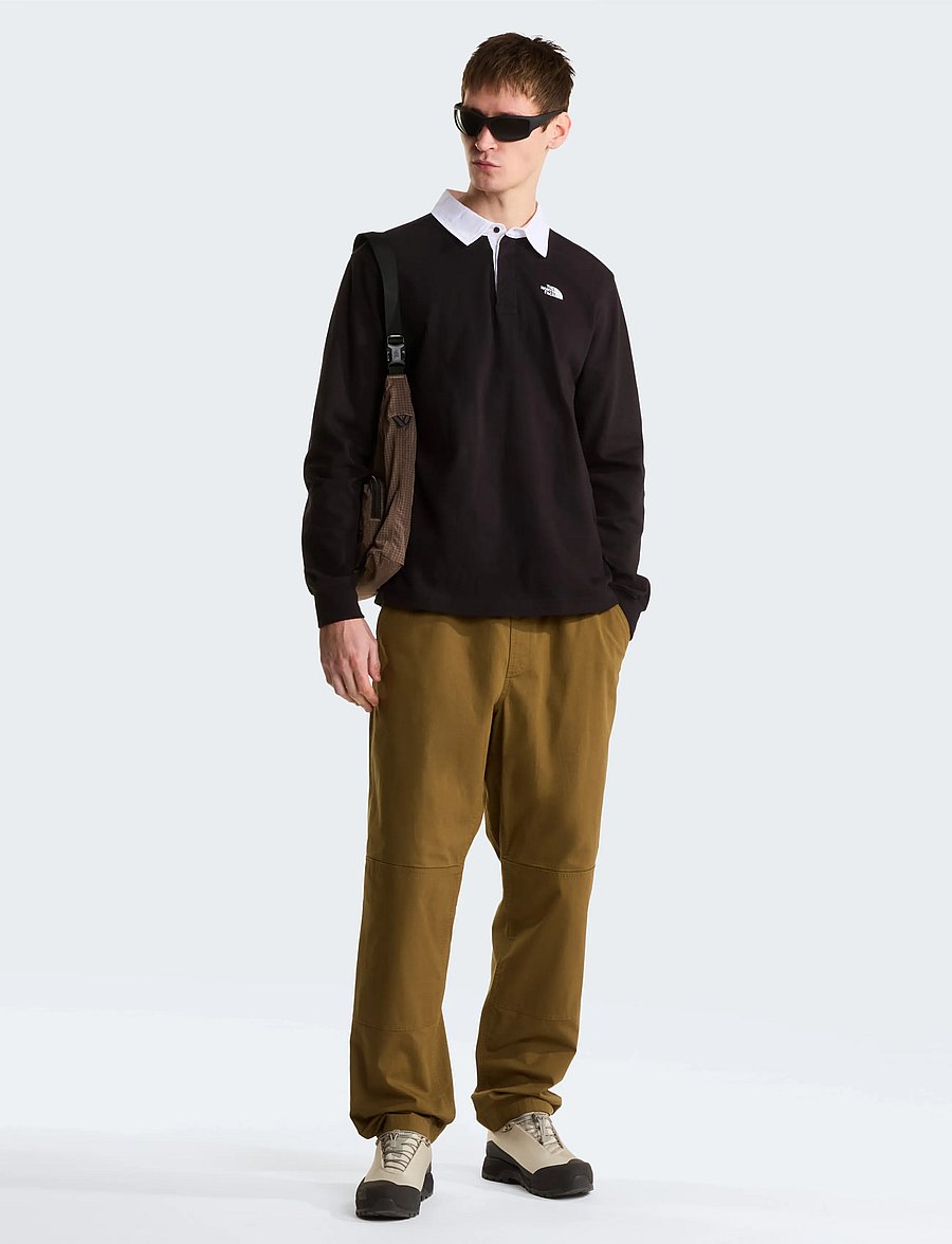 The North Face - M VISTA RUGBY LONG SLEEVE SHIRT - oberteile & t-shirts - tnf black - 3