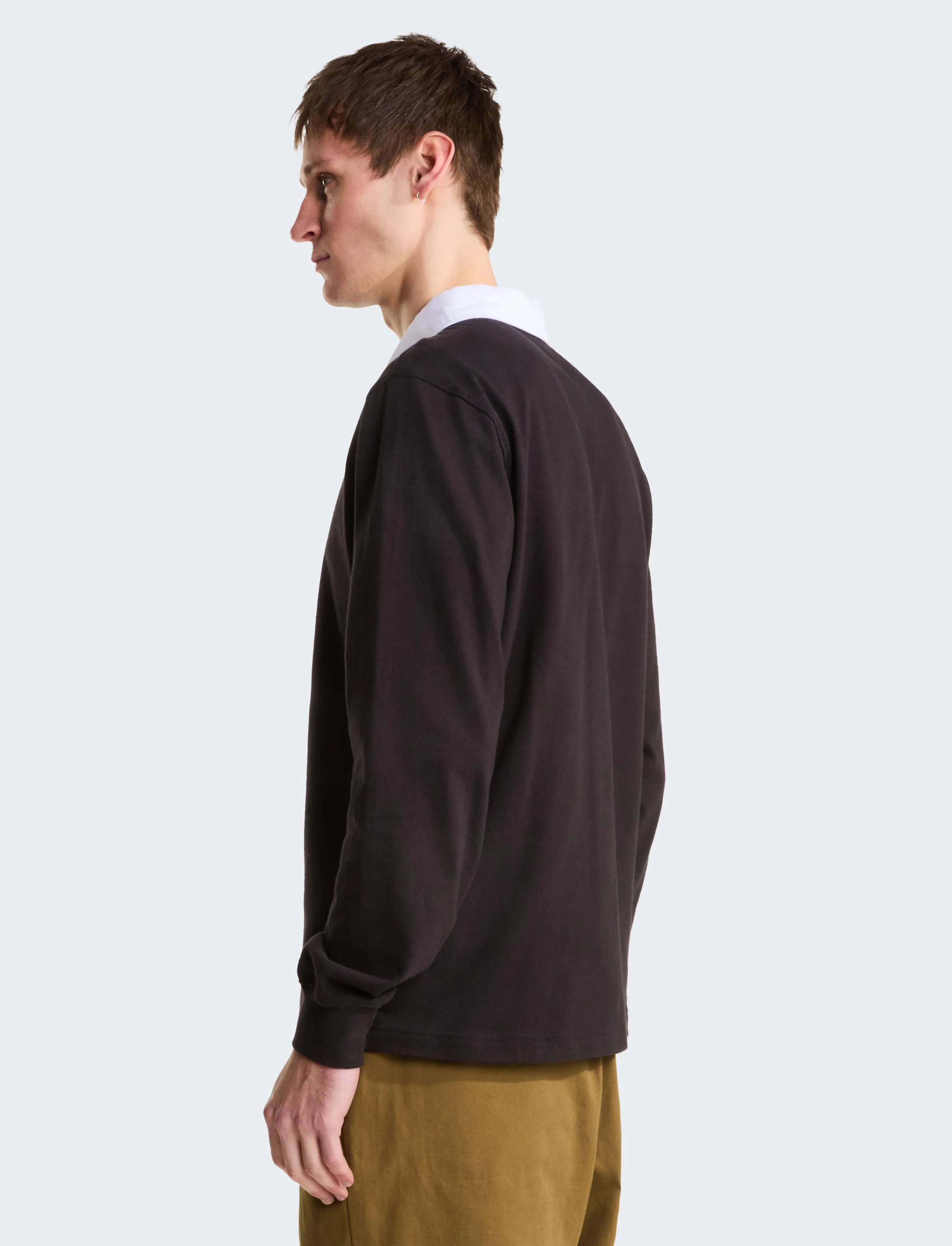 The North Face - M VISTA RUGBY LONG SLEEVE SHIRT - toppe & t-shirts - tnf black - 4