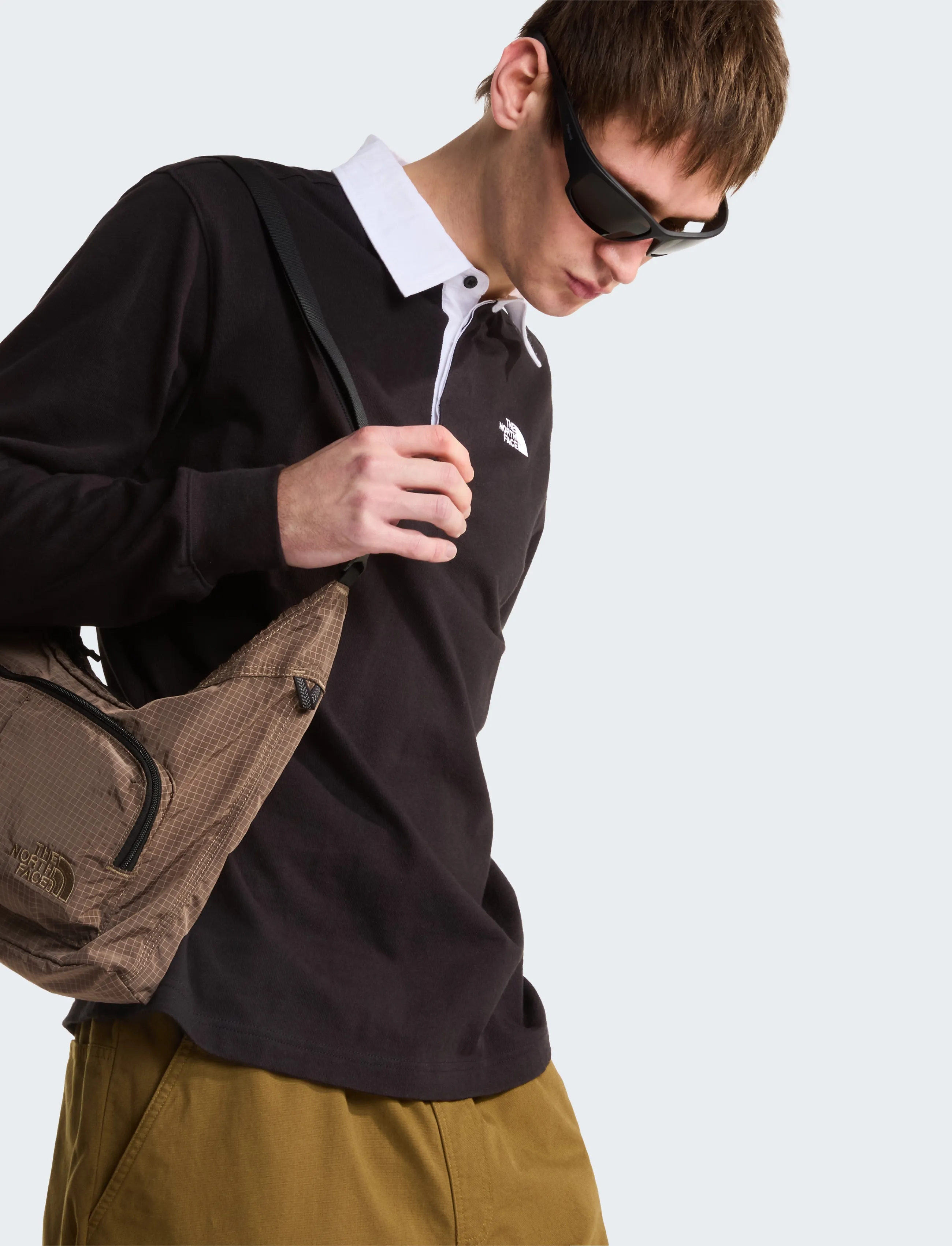 The North Face M VISTA RUGBY LONG SLEEVE SHIRT - Streetstyle - TNF BLACK / black