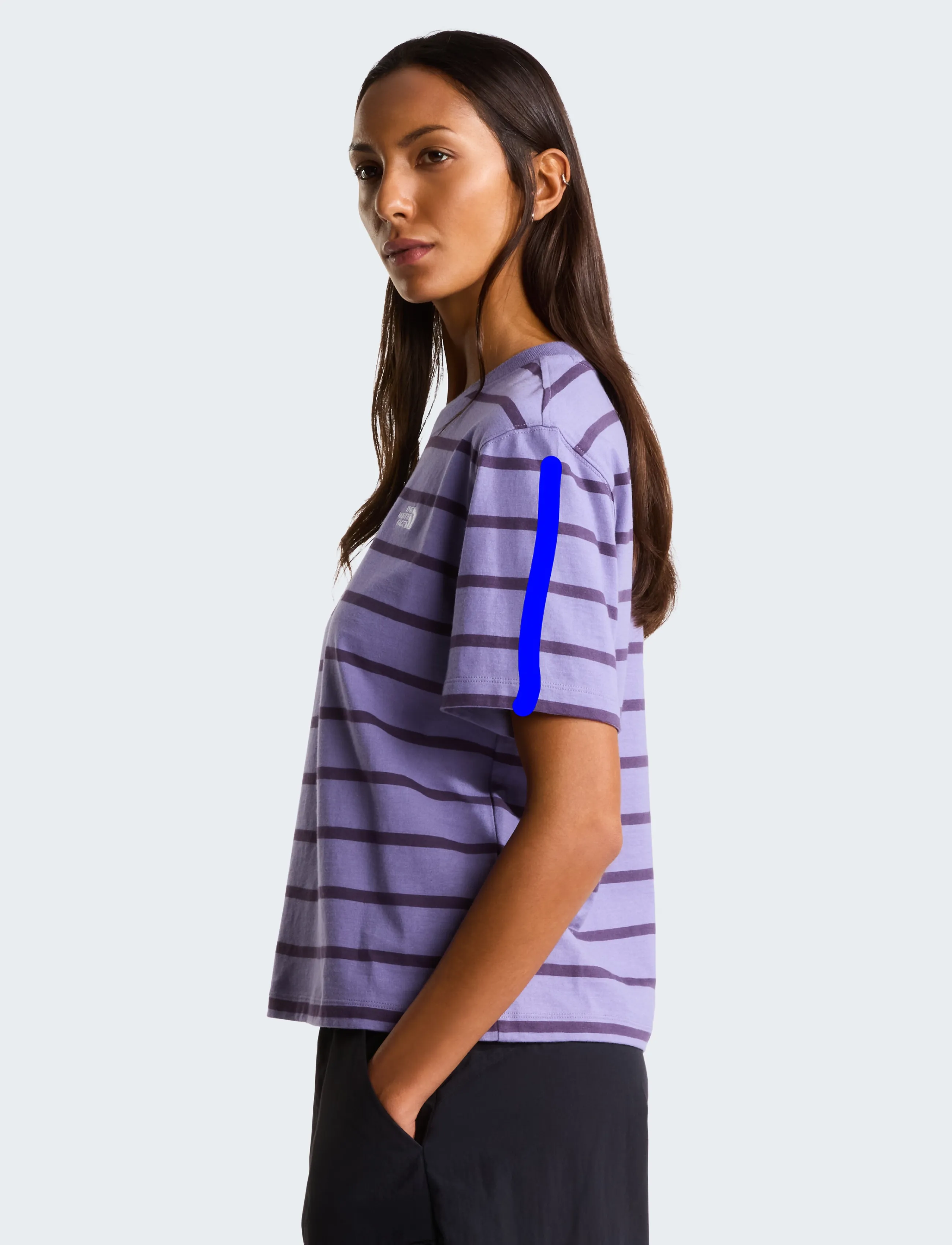THE NORTH FACE W Vista Stripe Short Sleeve Tee t-shirts dam – bild 3