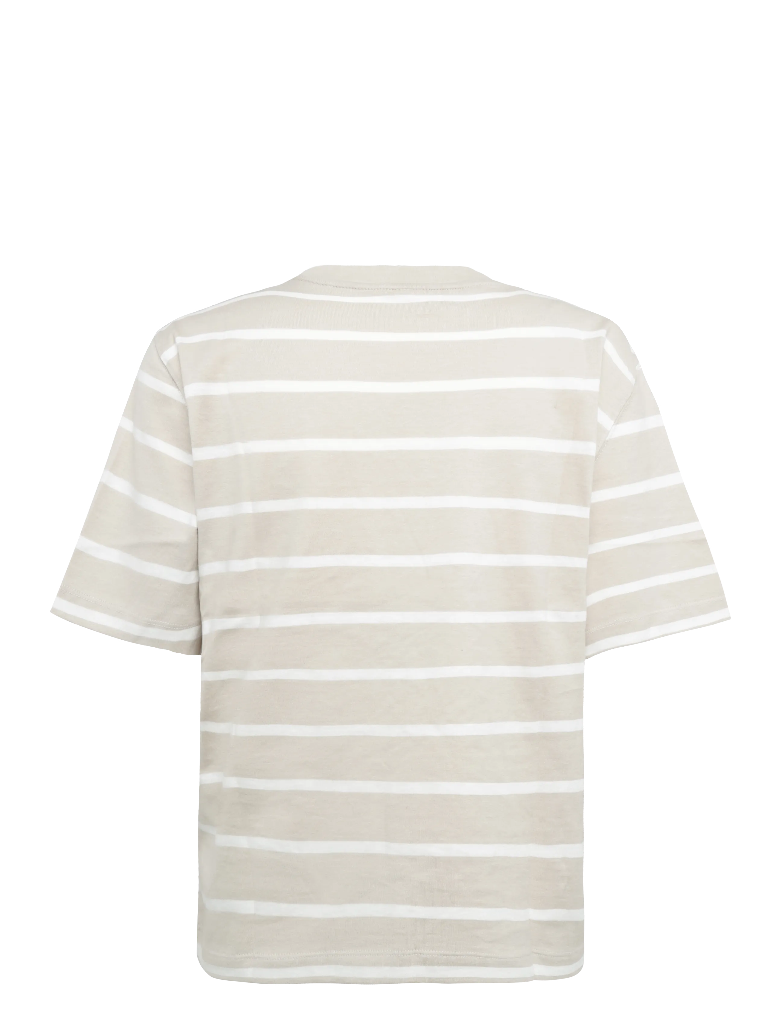 The North Face - W VISTA STRIPE SHORT SLEEVE TEE - t-shirts - timeless taupe tnf open - 2