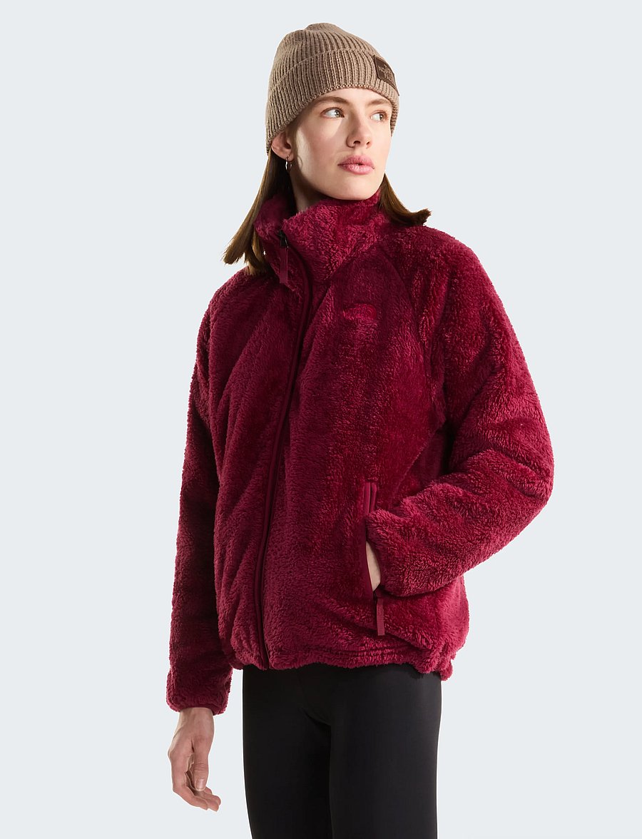 The North Face - W OSITO EVOLVE FULL ZIP JACKET - kampsunid ja vahekihid - burgundy crush - 0