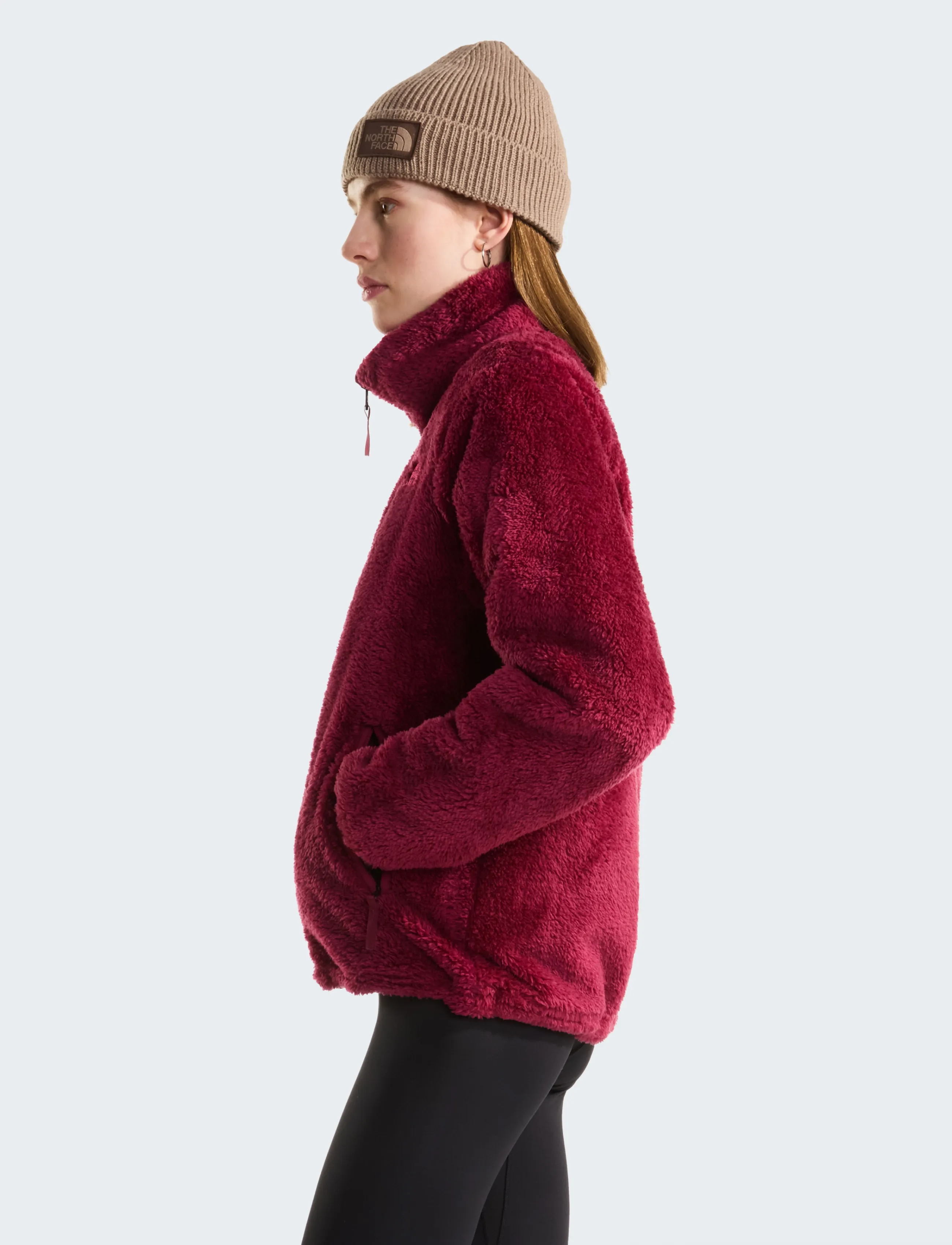 The North Face - W OSITO EVOLVE FULL ZIP JACKET - kampsunid ja vahekihid - burgundy crush - 4