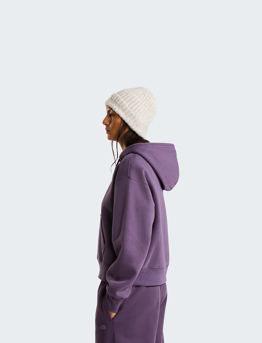 The North Face - W TNF ESSENTIAL SIMPLE DOME BOXY OS HOOD - sweatshirts - endless dusk - 4