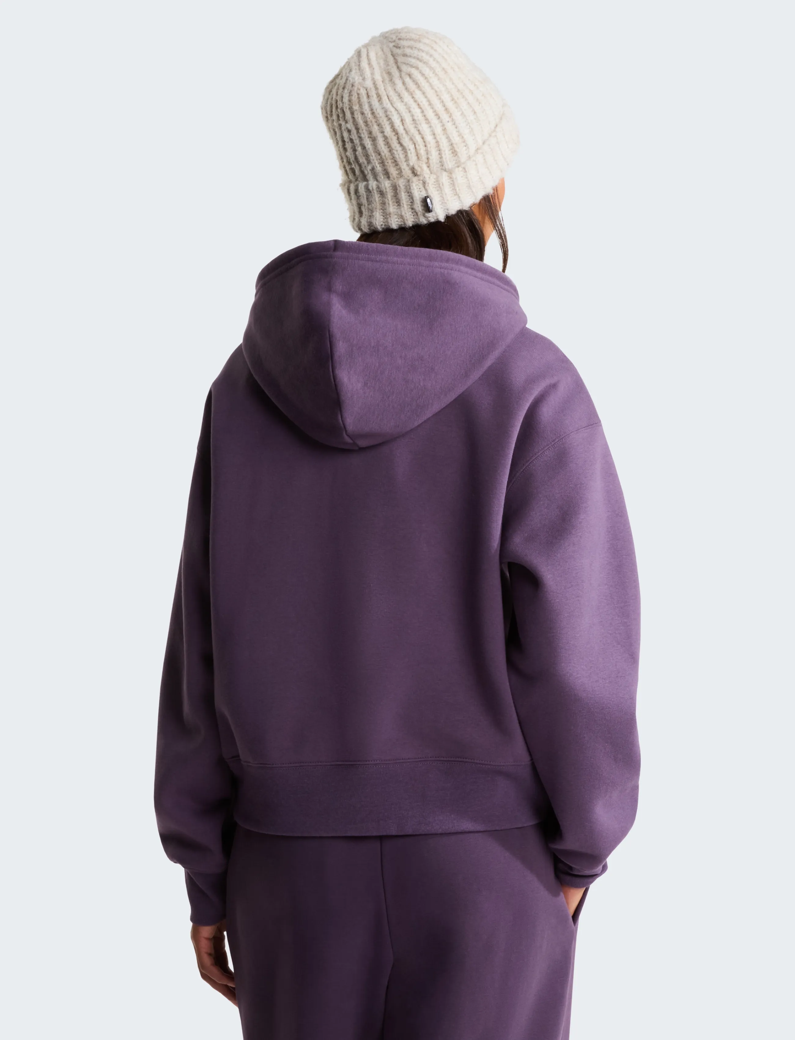 The North Face - W TNF ESSENTIAL SIMPLE DOME BOXY OS HOOD - kapuutsiga dressipluusid - endless dusk - 5