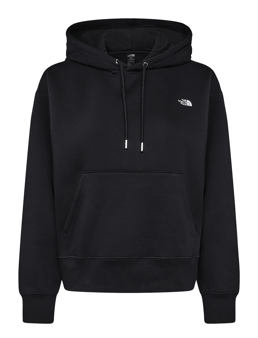 The North Face - W TNF ESSENTIAL SIMPLE DOME BOXY OS HOOD - sweatshirts - tnf black - 1