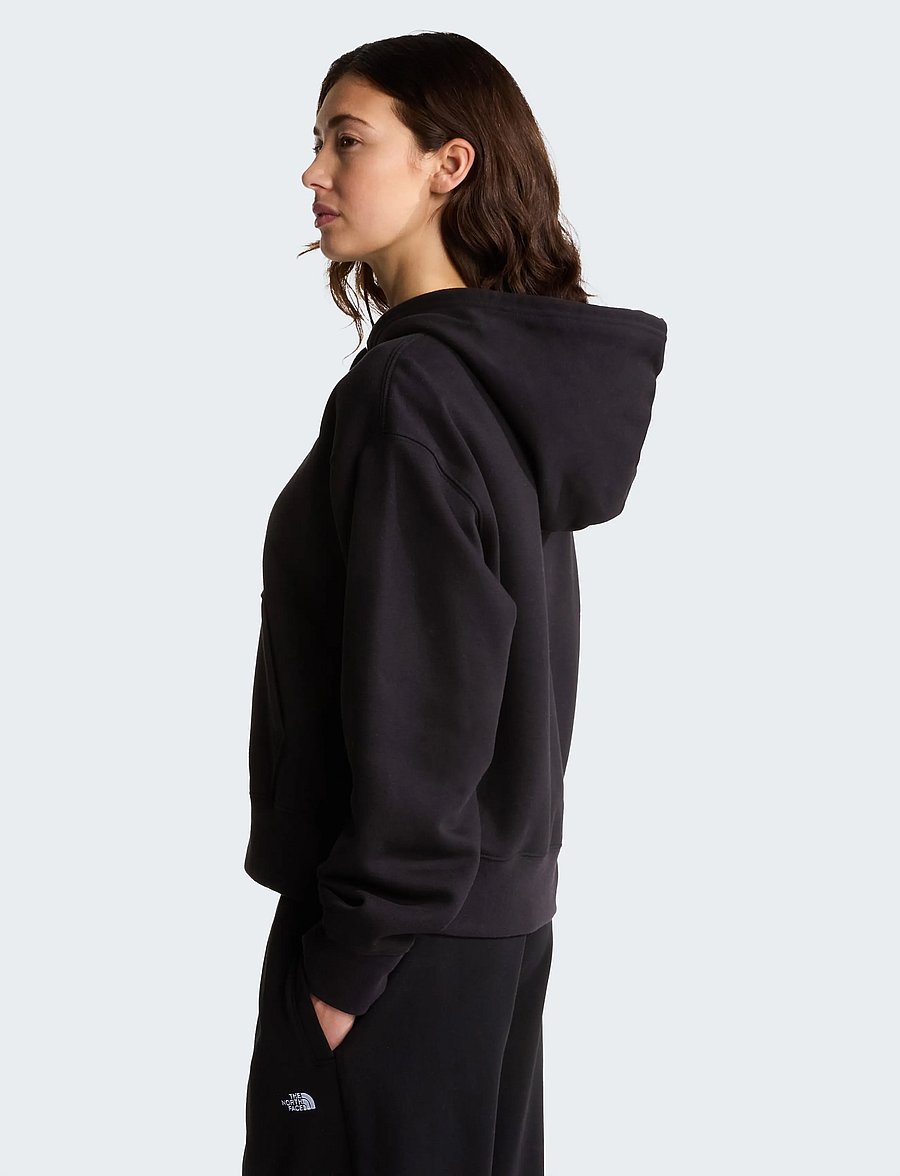 The North Face - W TNF ESSENTIAL SIMPLE DOME BOXY OS HOOD - sweatshirts - tnf black - 4