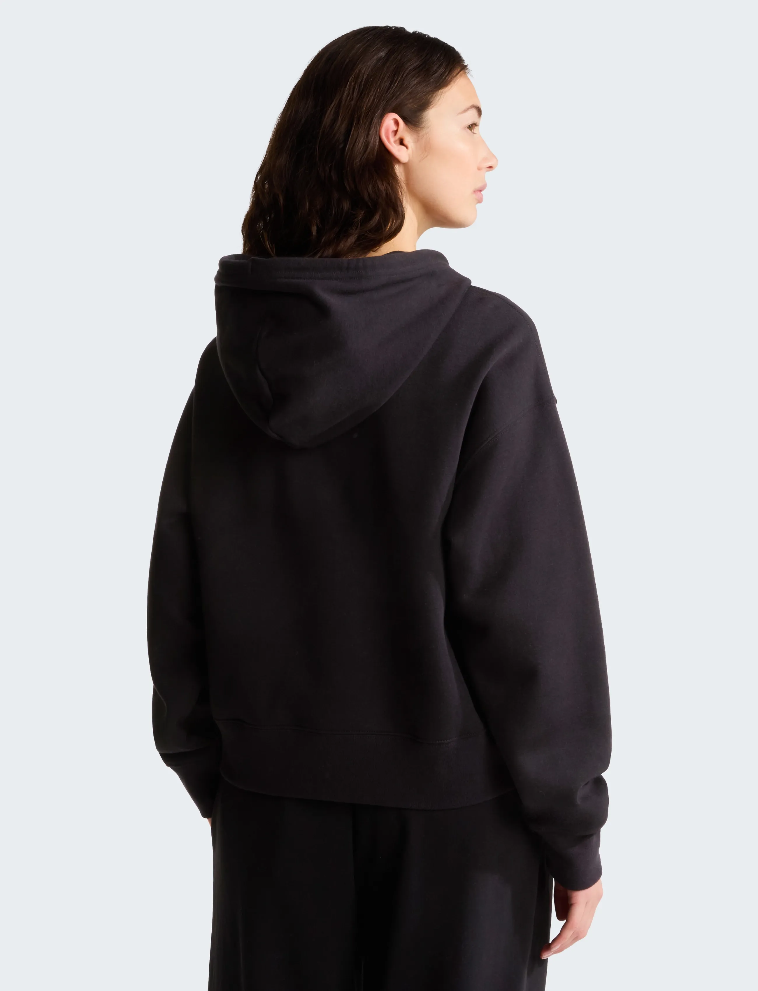 The North Face - W TNF ESSENTIAL SIMPLE DOME BOXY OS HOOD - sweatshirts - tnf black - 5