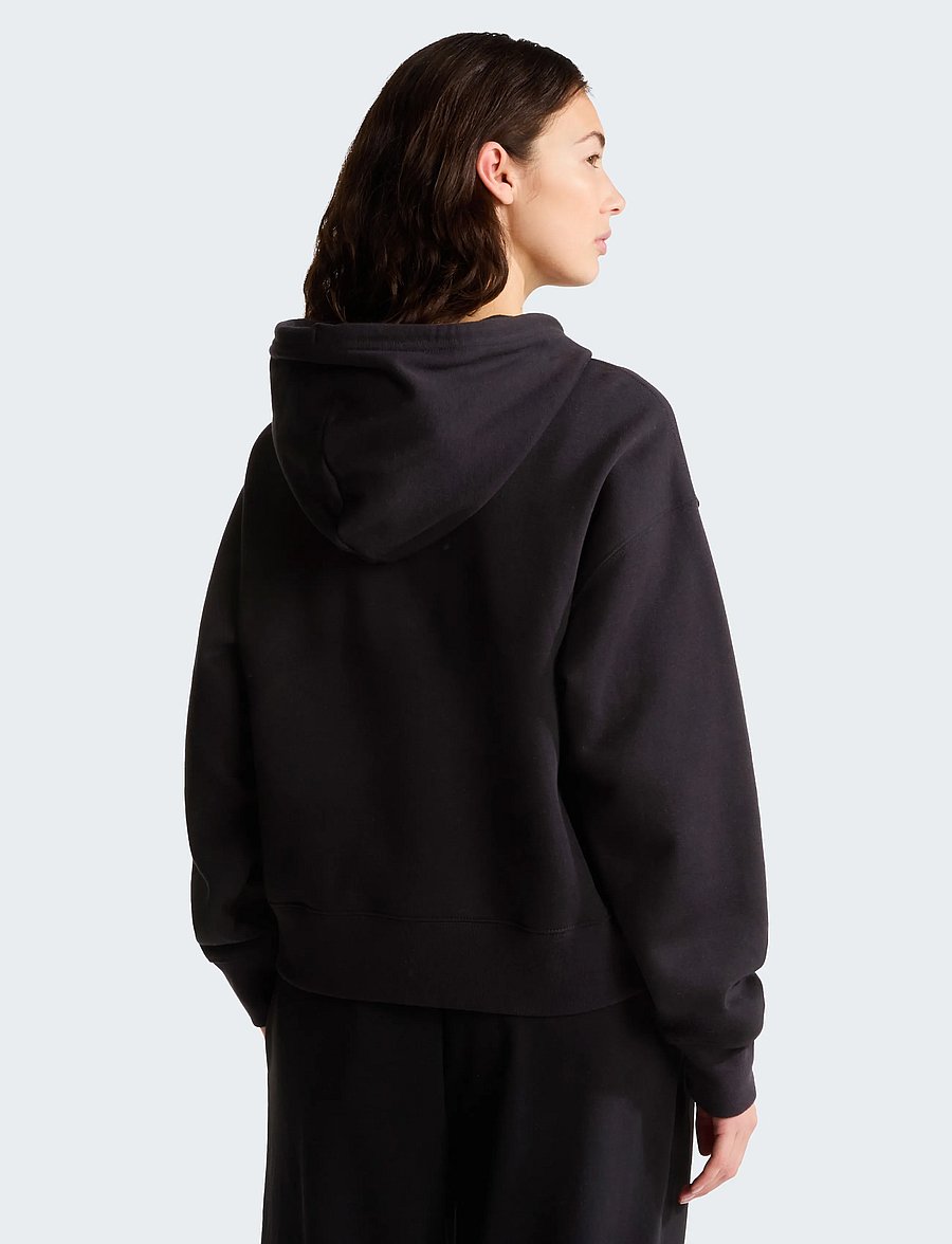 The North Face - W TNF ESSENTIAL SIMPLE DOME BOXY OS HOOD - sweatshirts - tnf black - 5