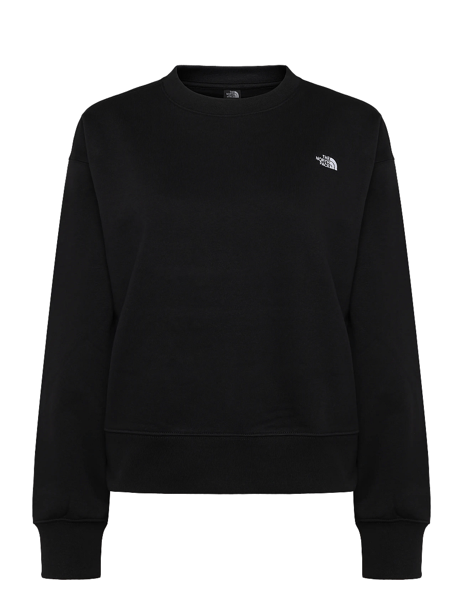 The North Face - W TNF ESSENTIAL SIMPLE DOME BOXY OS CREW - sweatshirts - tnf black - 1