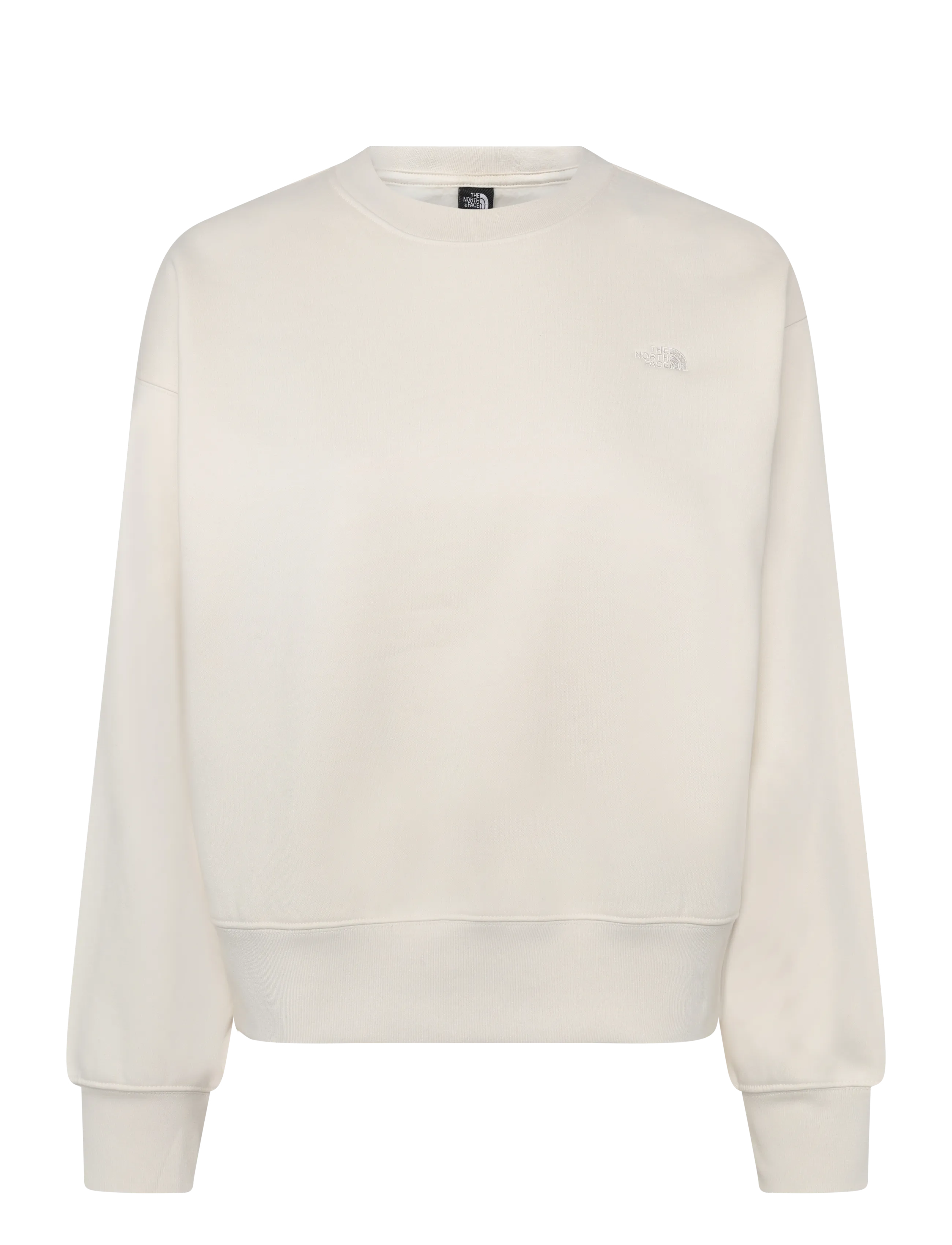 THE NORTH FACE W Tnf Essential Simple Dome Boxy Os Crew Cream - XL - Damen