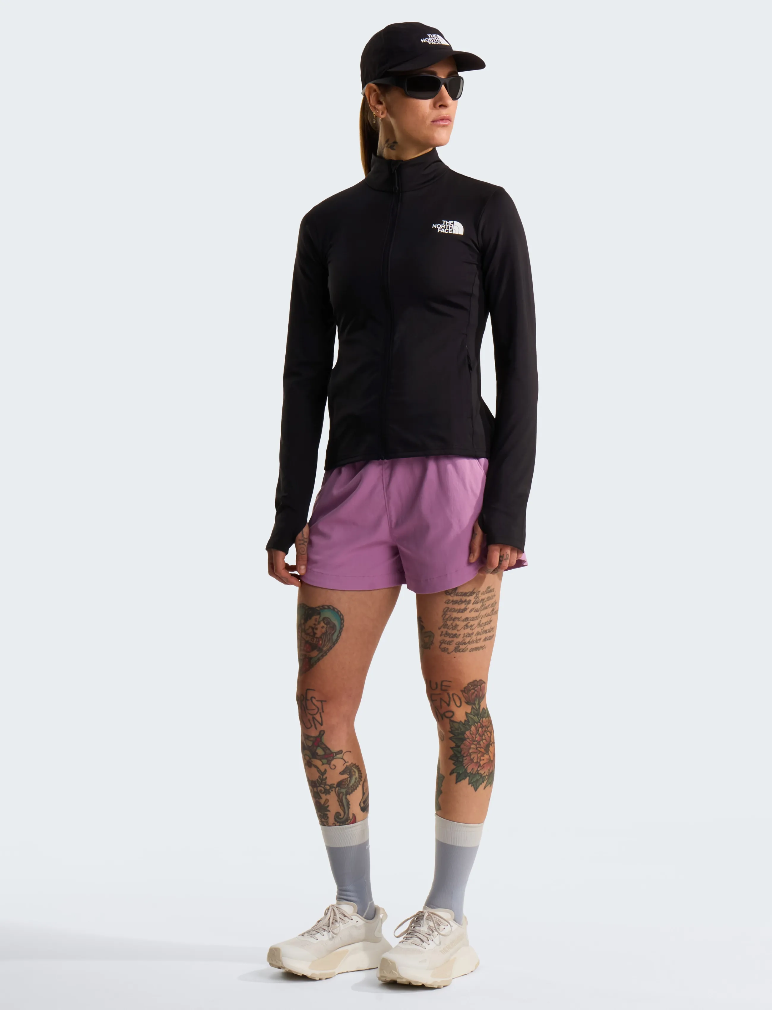 The North Face - W FLEX FULL ZIP JACKET - outdoor - tnf black - 3