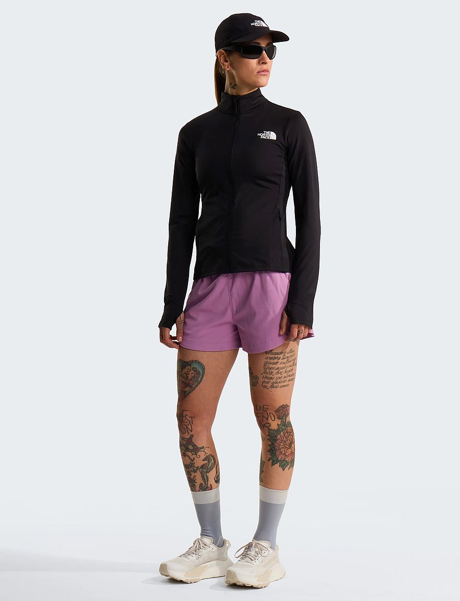 The North Face - W FLEX FULL ZIP JACKET - outdoor - tnf black - 3