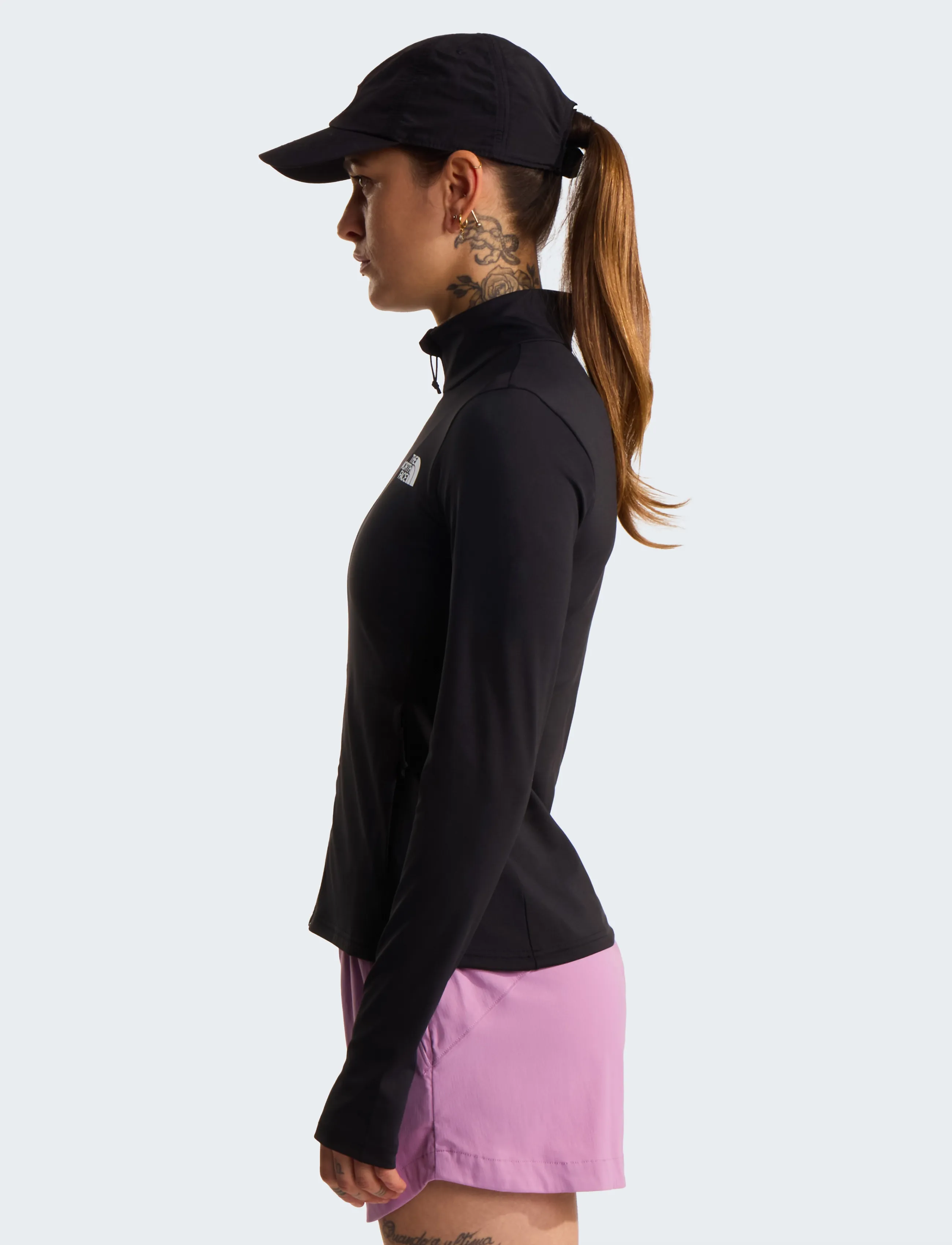 The North Face - W FLEX FULL ZIP JACKET - outdoor - tnf black - 4