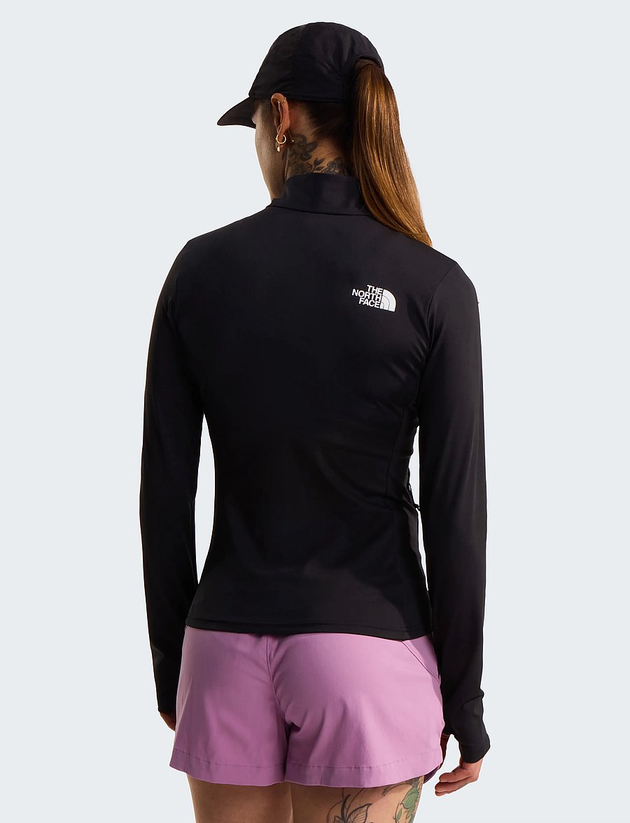 The North Face - W FLEX FULL ZIP JACKET - outdoor - tnf black - 5