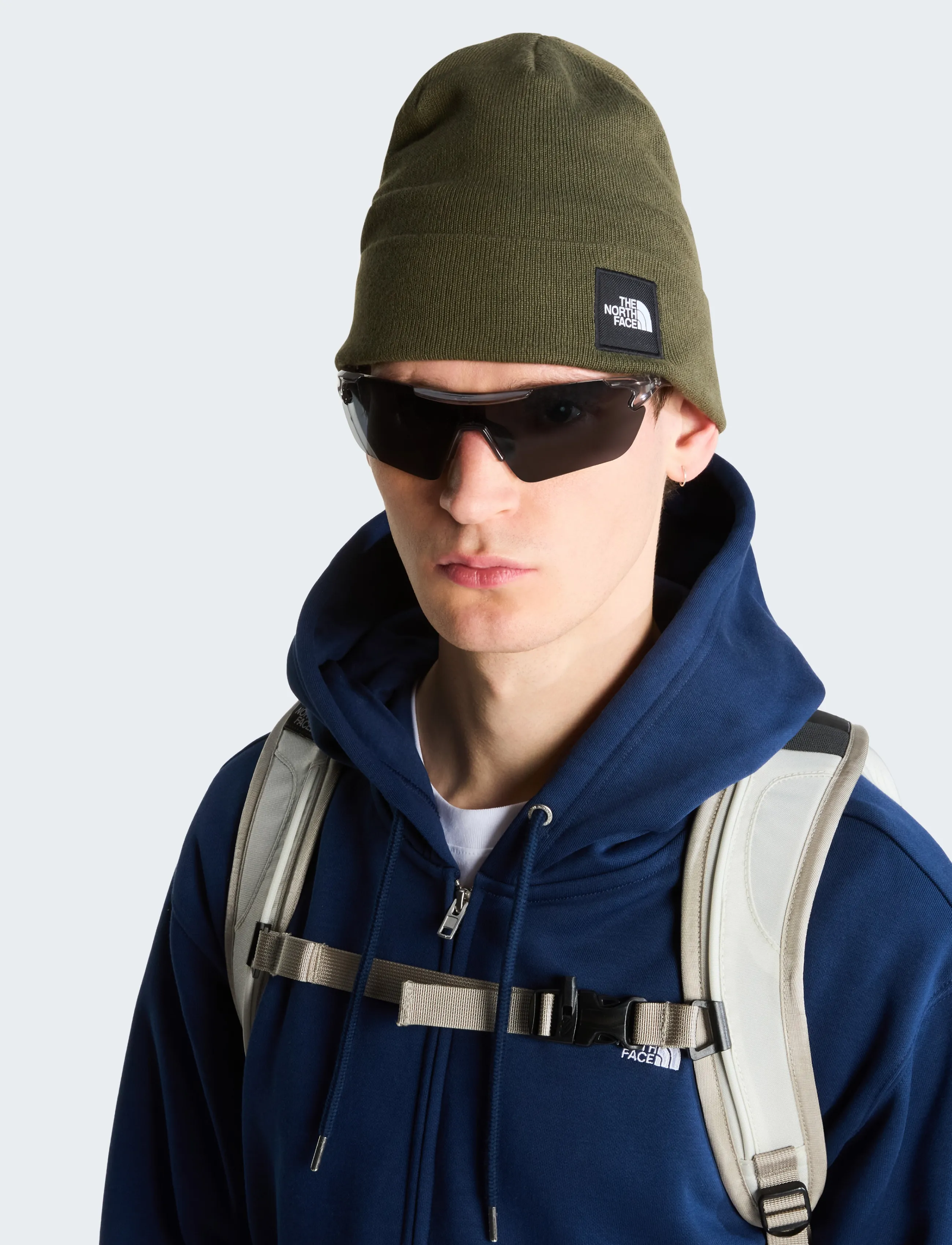 The North Face Dock Worker Recycled Beanie, Mænd, Hue, Kakigrøn, Str: ONE SIZE