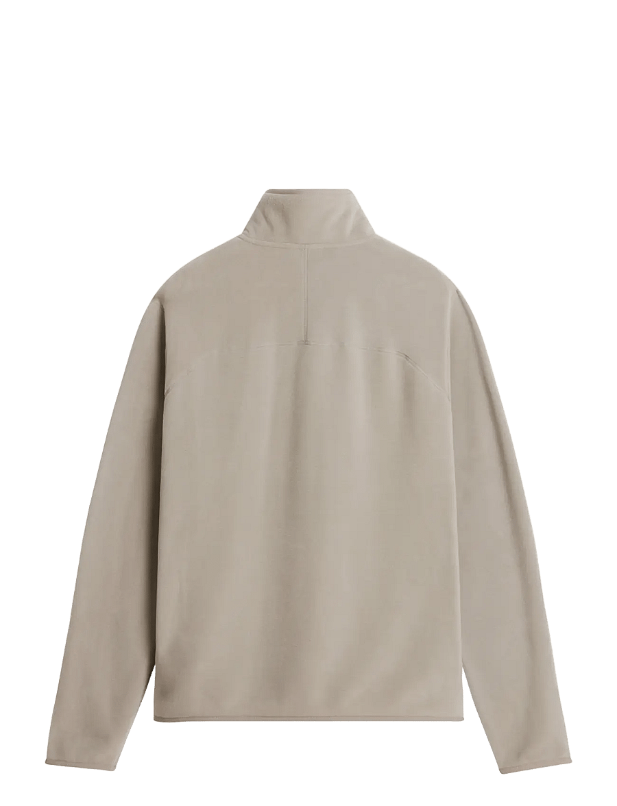 The North Face - M GLACIER 1/4 ZIP - EMBROIDERED LOGO - fleece & midlayer - stone slab - 2
